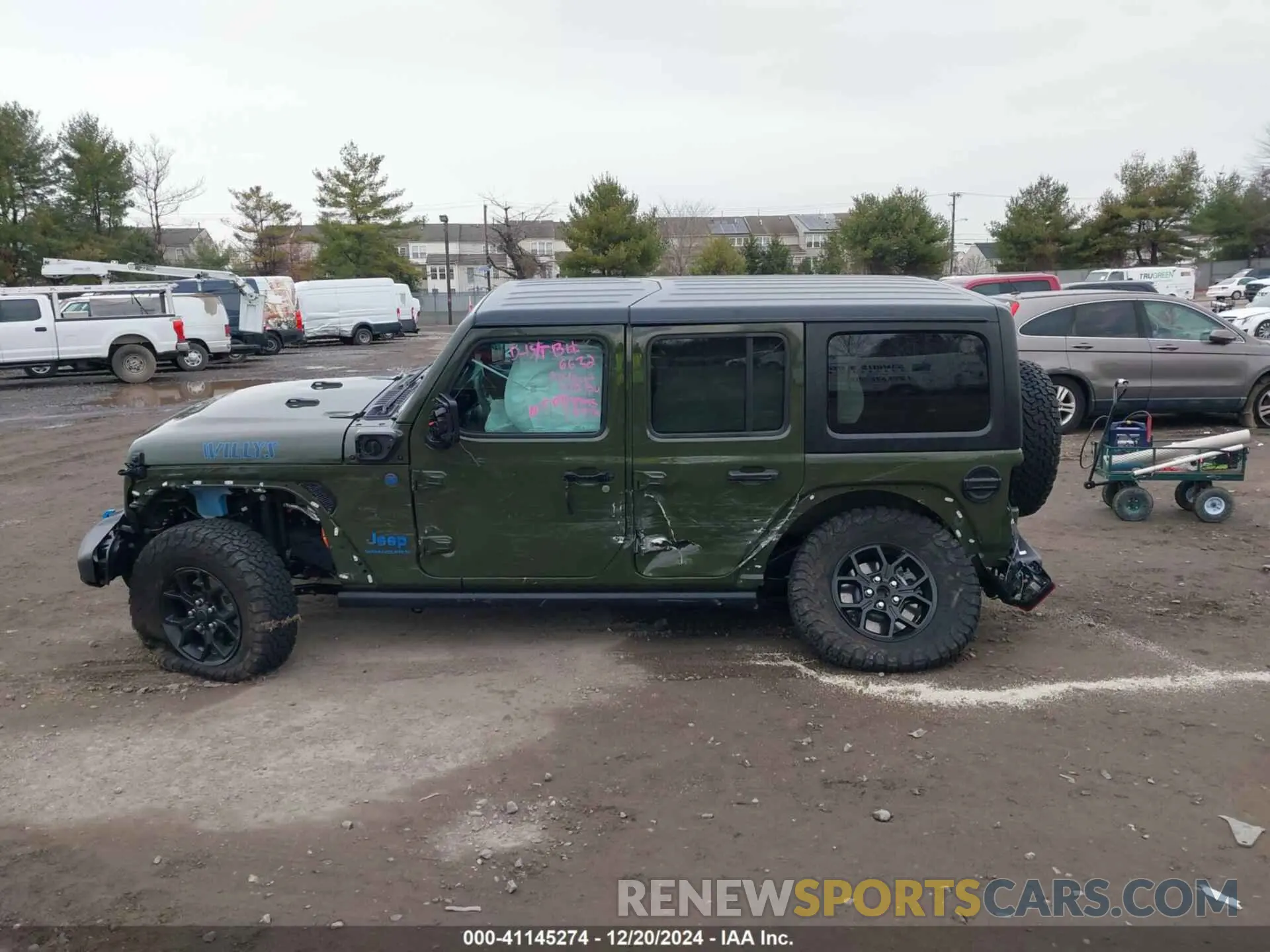 14 Photograph of a damaged car 1C4RJXN64RW163089 JEEP WRANGLER 4XE 2024