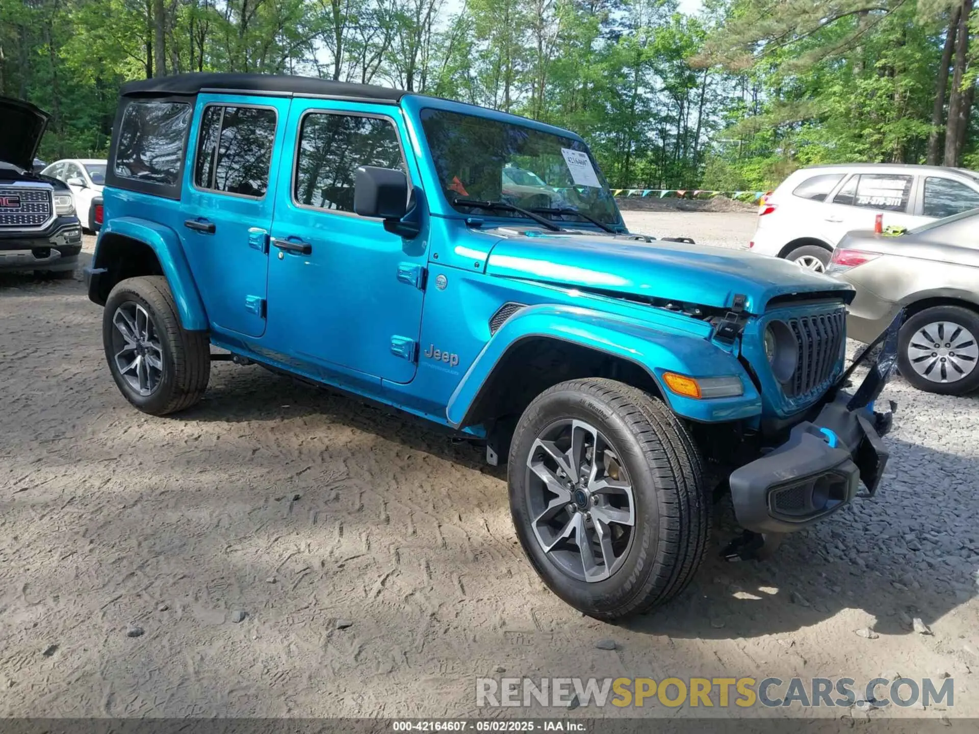1 Фотография поврежденного автомобиля 1C4RJXN64RW227566 JEEP WRANGLER 4XE 2024
