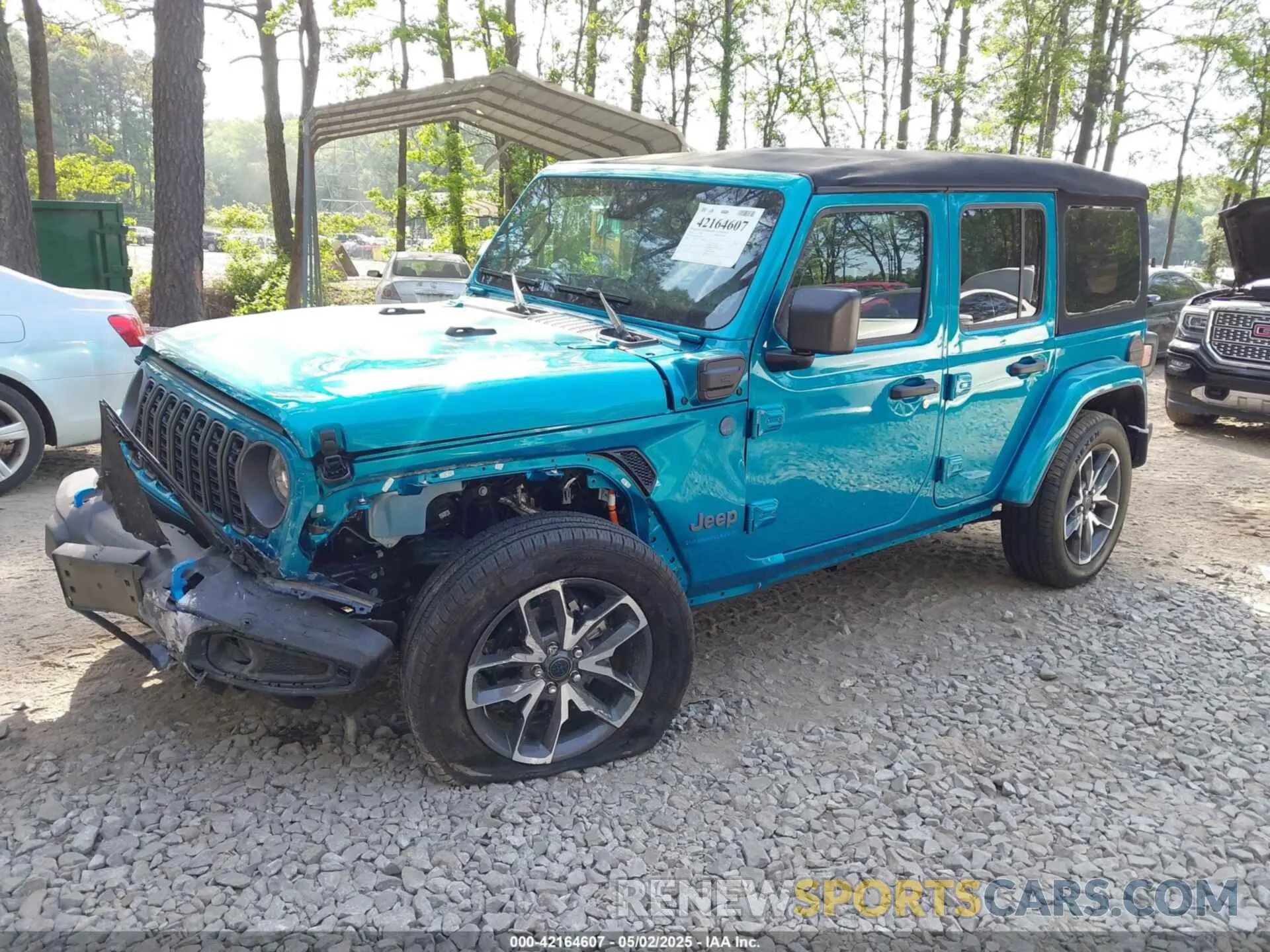 2 Фотография поврежденного автомобиля 1C4RJXN64RW227566 JEEP WRANGLER 4XE 2024