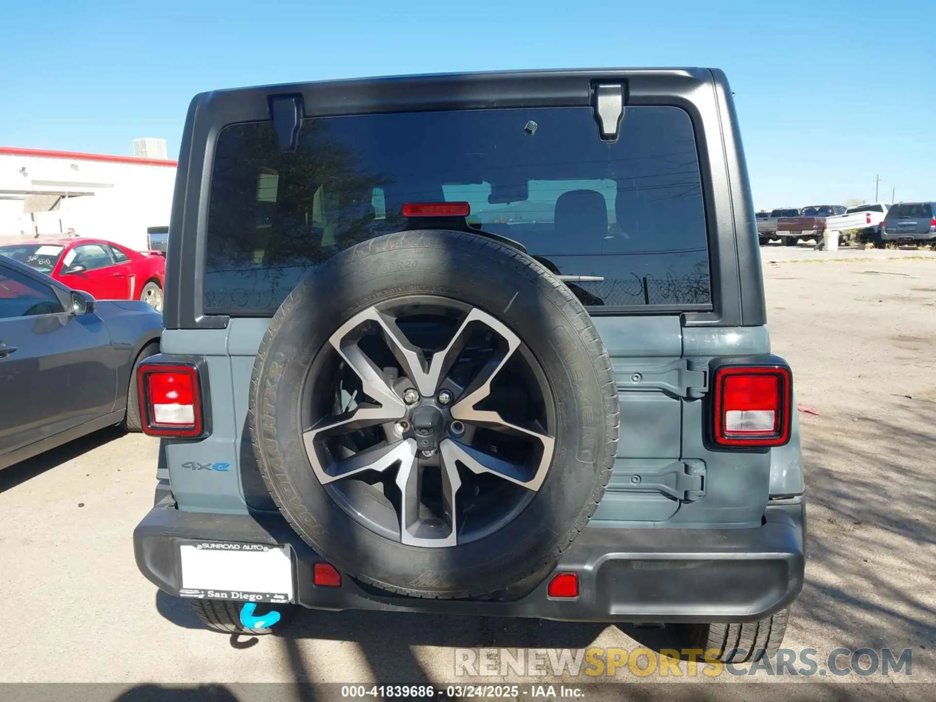 16 Photograph of a damaged car 1C4RJXN65RW132000 JEEP WRANGLER 4XE 2024