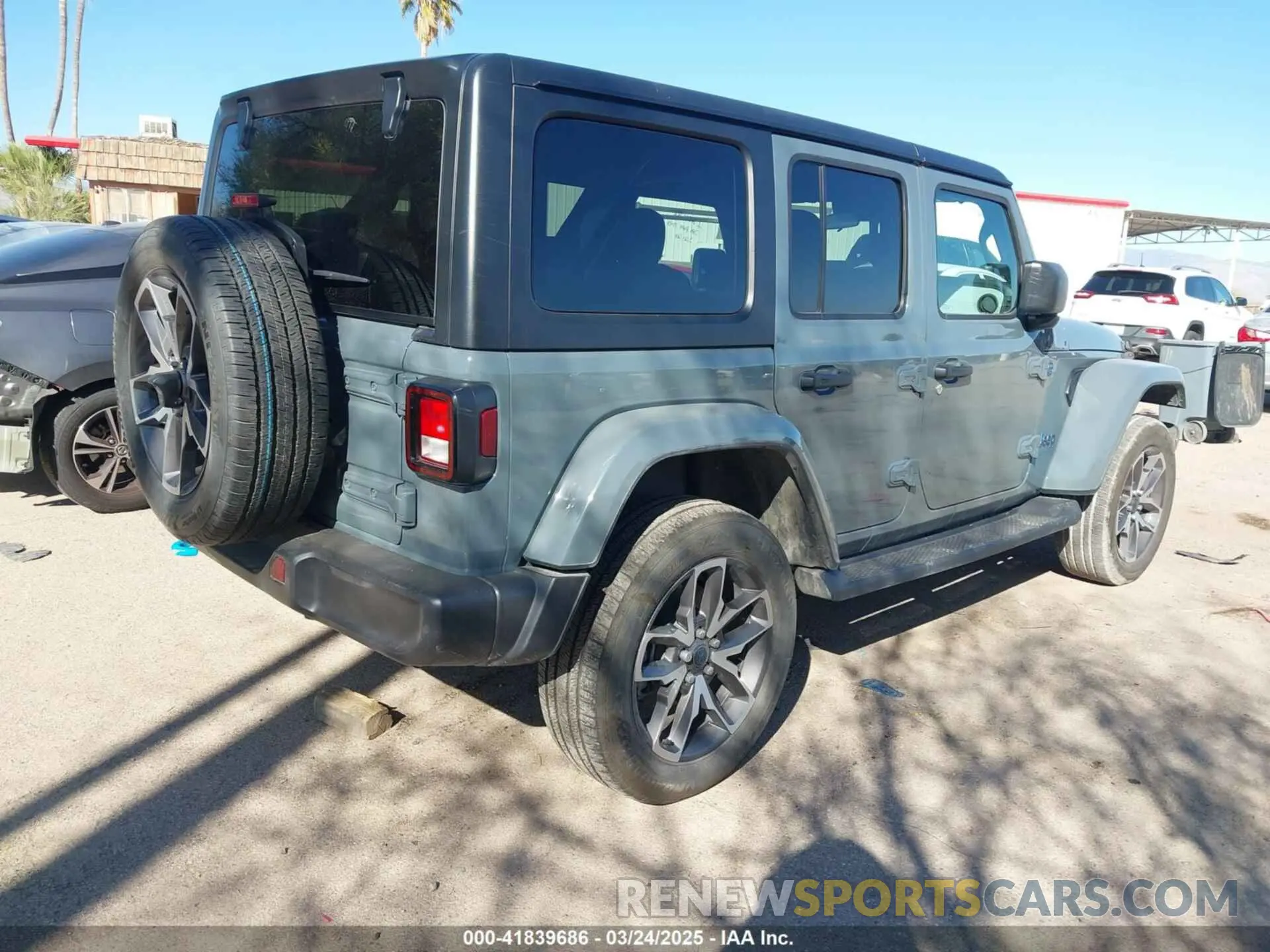 4 Photograph of a damaged car 1C4RJXN65RW132000 JEEP WRANGLER 4XE 2024