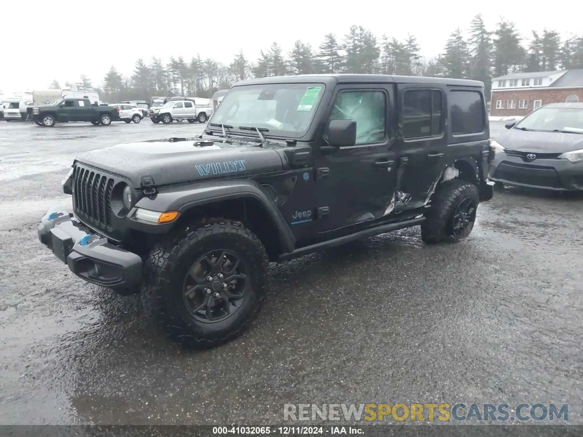 2 Фотография поврежденного автомобиля 1C4RJXN65RW146656 JEEP WRANGLER 4XE 2024