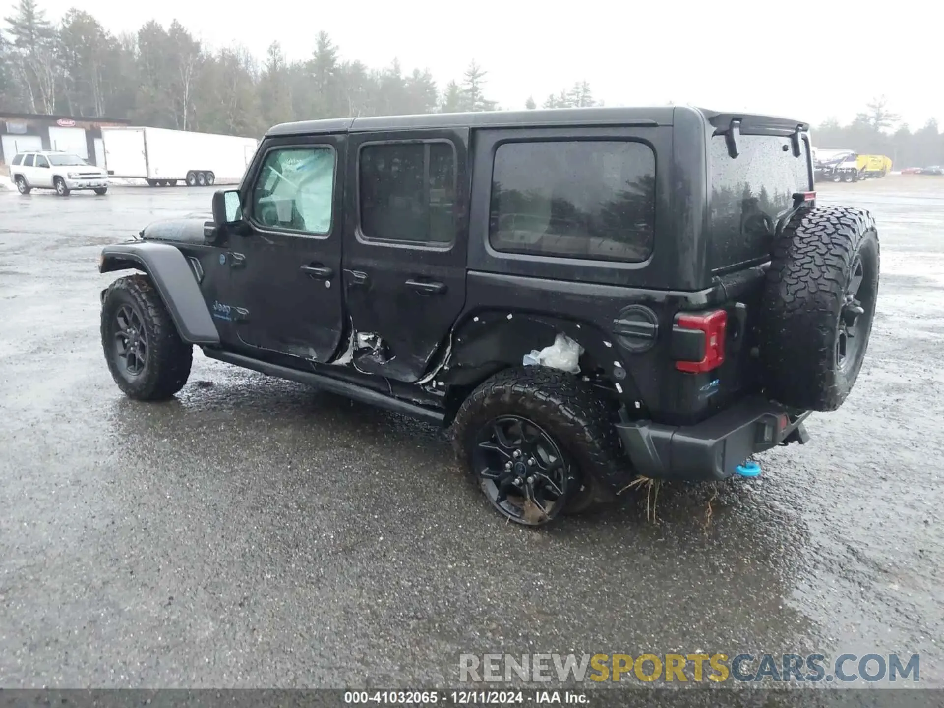 3 Фотография поврежденного автомобиля 1C4RJXN65RW146656 JEEP WRANGLER 4XE 2024