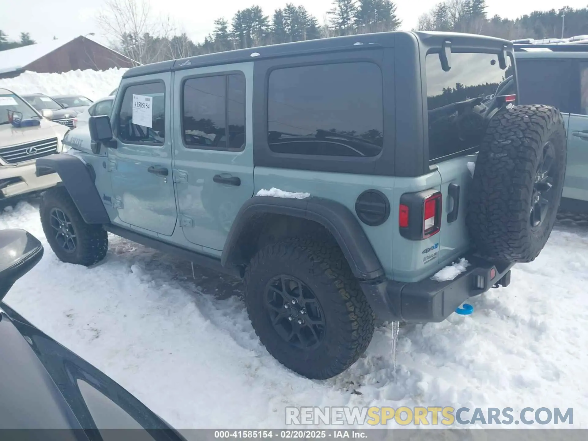 3 Photograph of a damaged car 1C4RJXN65RW165921 JEEP WRANGLER 4XE 2024