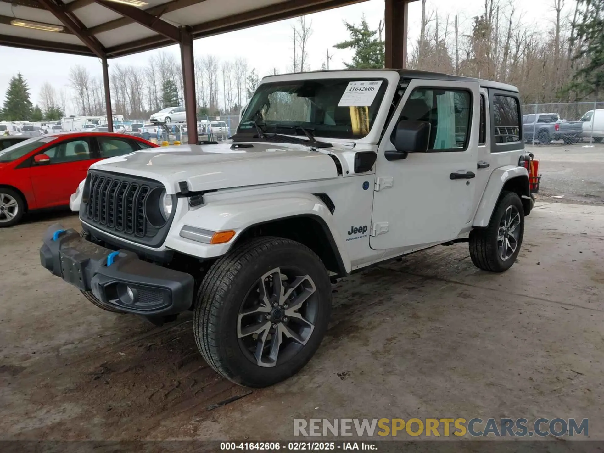 2 Фотография поврежденного автомобиля 1C4RJXN65RW199230 JEEP WRANGLER 4XE 2024