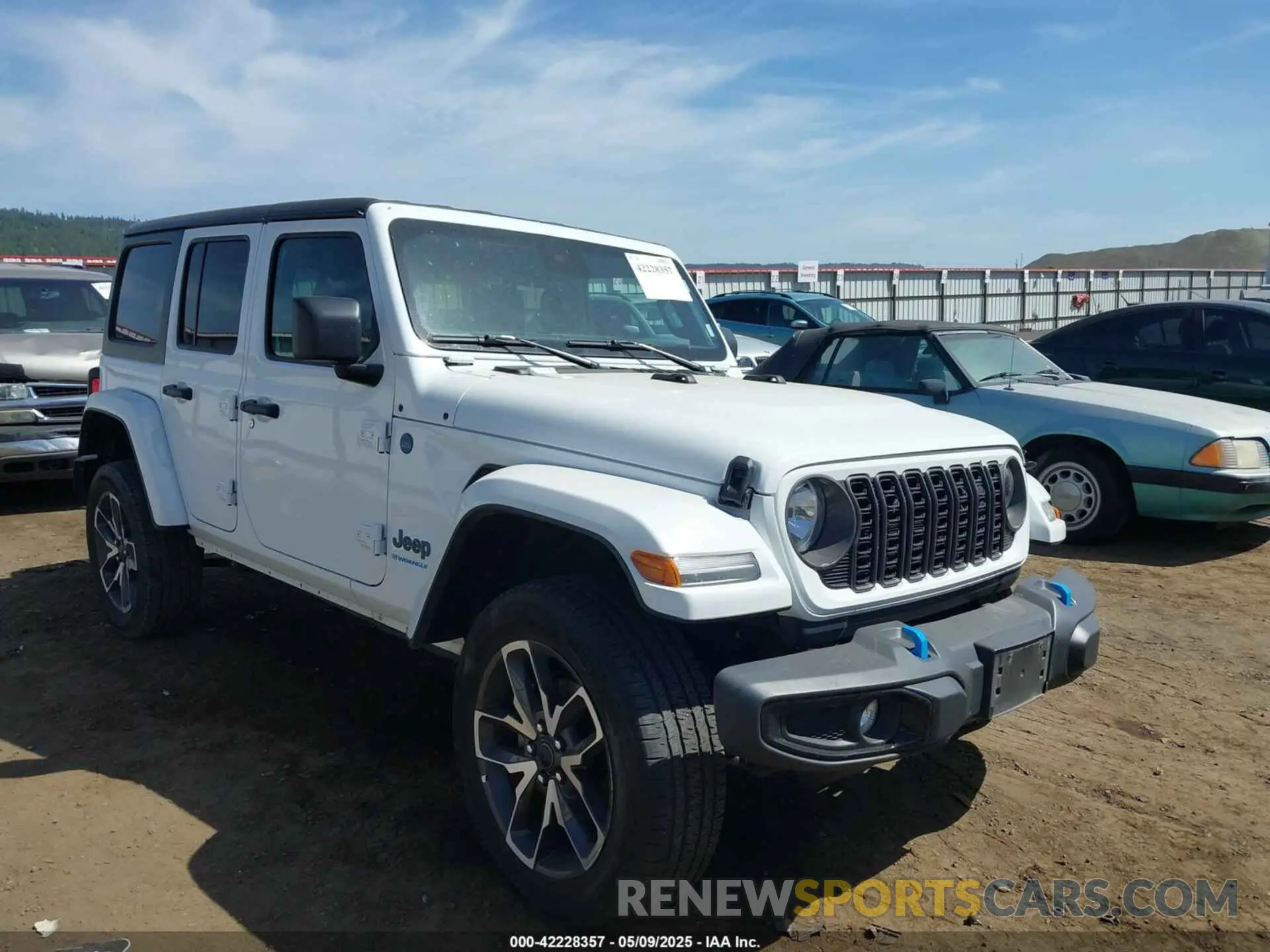 1 Photograph of a damaged car 1C4RJXN66RW207996 JEEP WRANGLER 4XE 2024