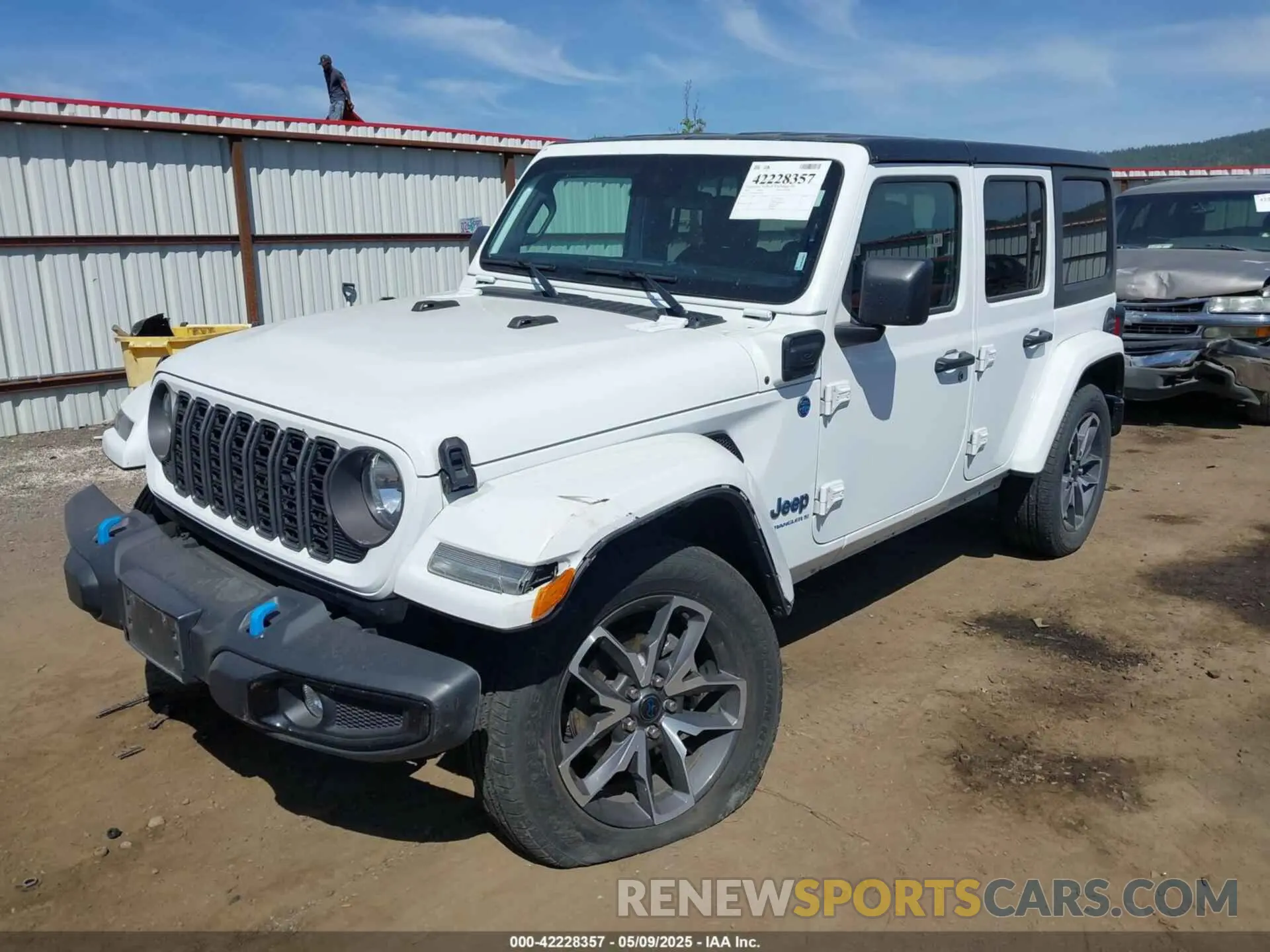 2 Photograph of a damaged car 1C4RJXN66RW207996 JEEP WRANGLER 4XE 2024