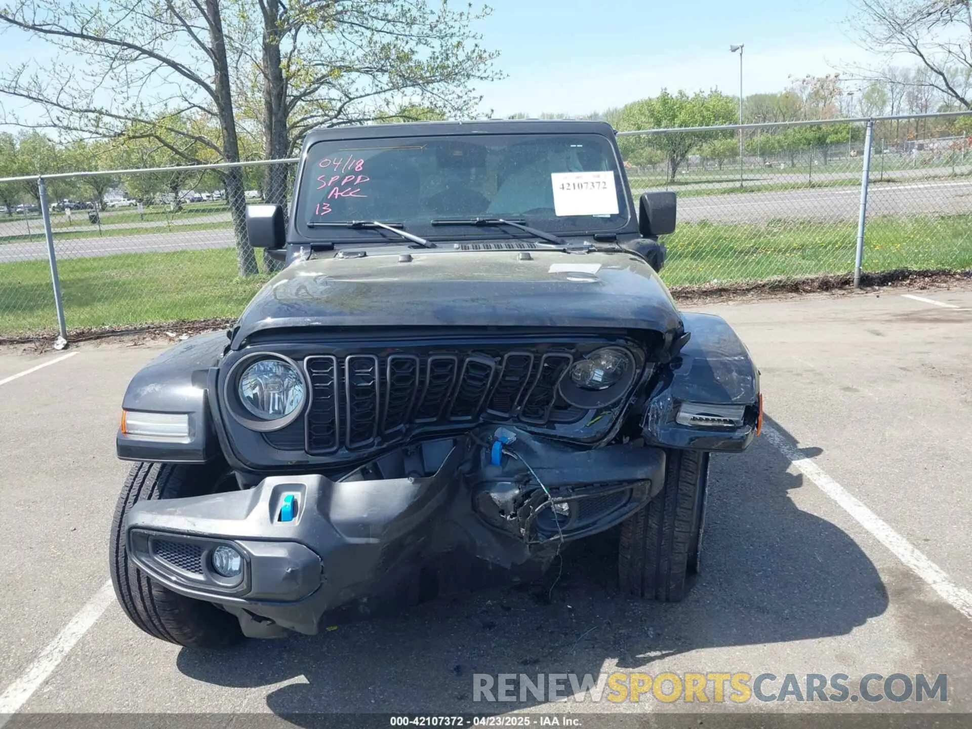 12 Photograph of a damaged car 1C4RJXN68RW145341 JEEP WRANGLER 4XE 2024