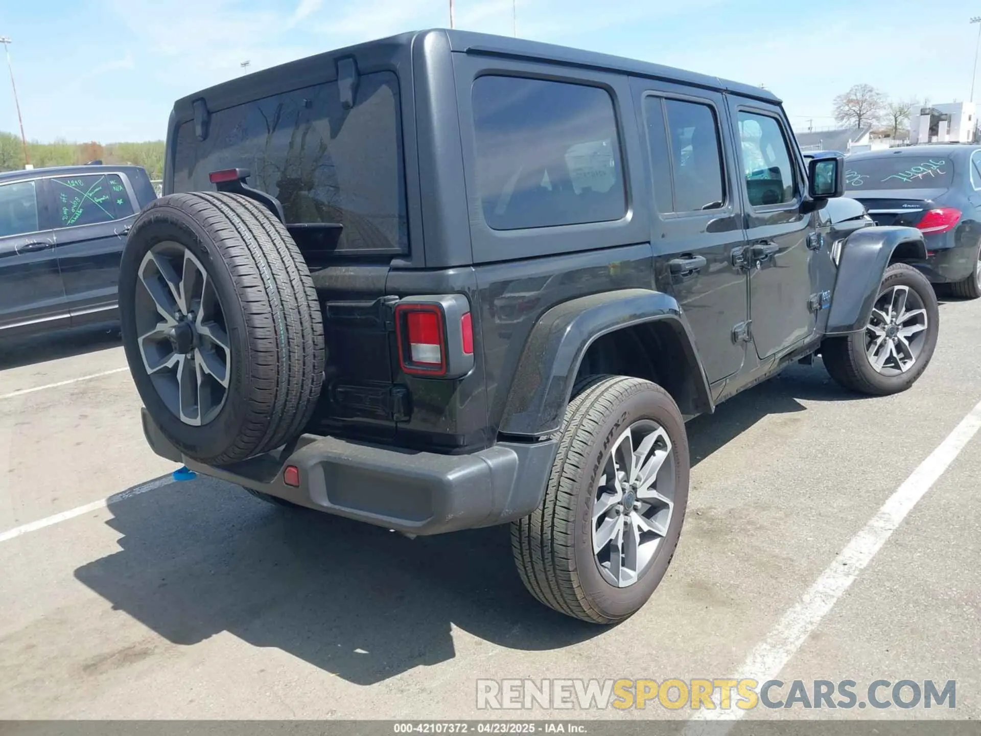 4 Photograph of a damaged car 1C4RJXN68RW145341 JEEP WRANGLER 4XE 2024