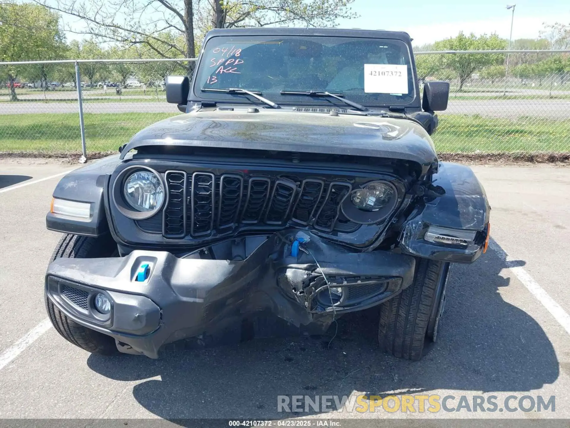 6 Photograph of a damaged car 1C4RJXN68RW145341 JEEP WRANGLER 4XE 2024