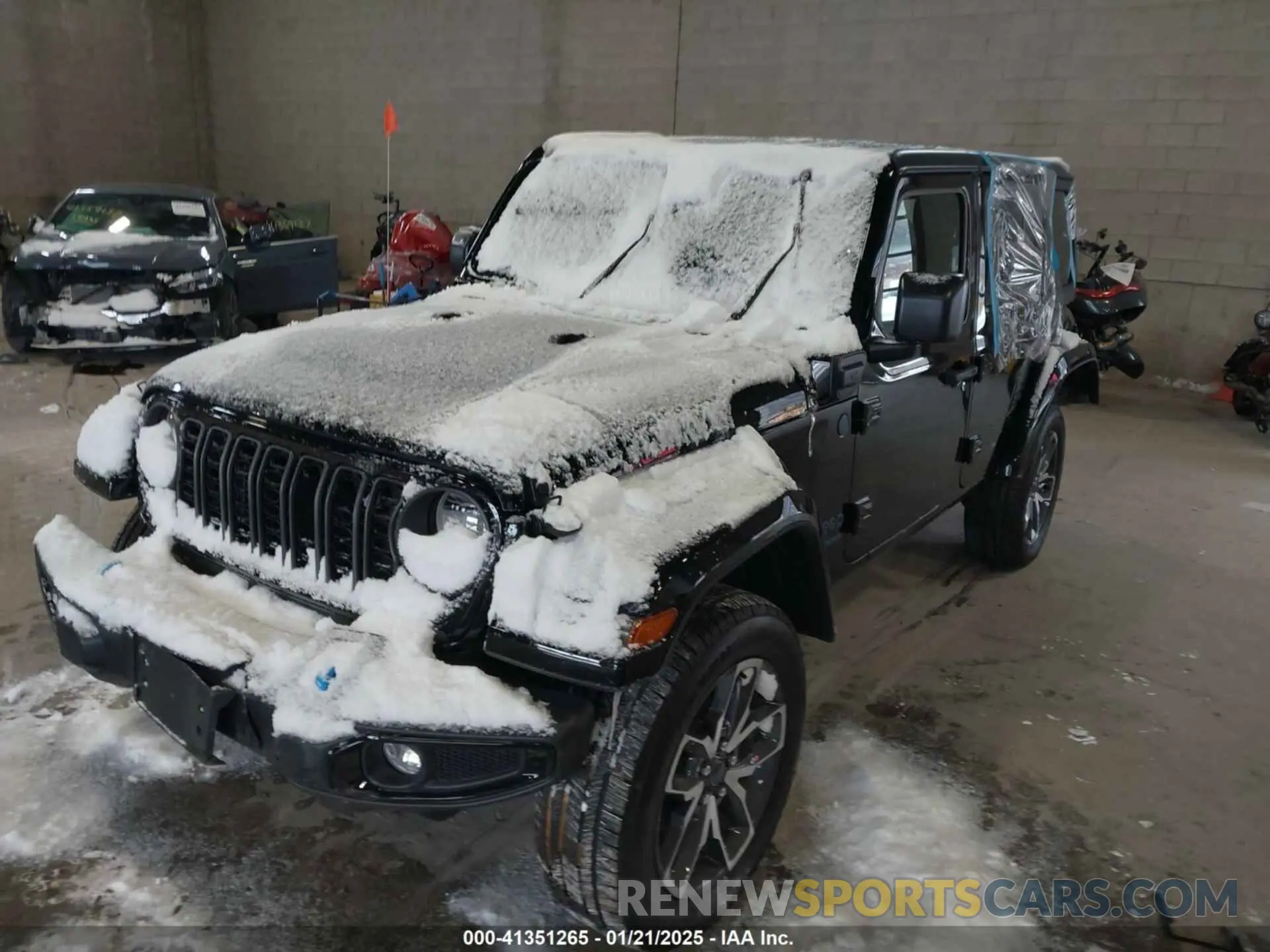 2 Photograph of a damaged car 1C4RJXN68RW207031 JEEP WRANGLER 4XE 2024