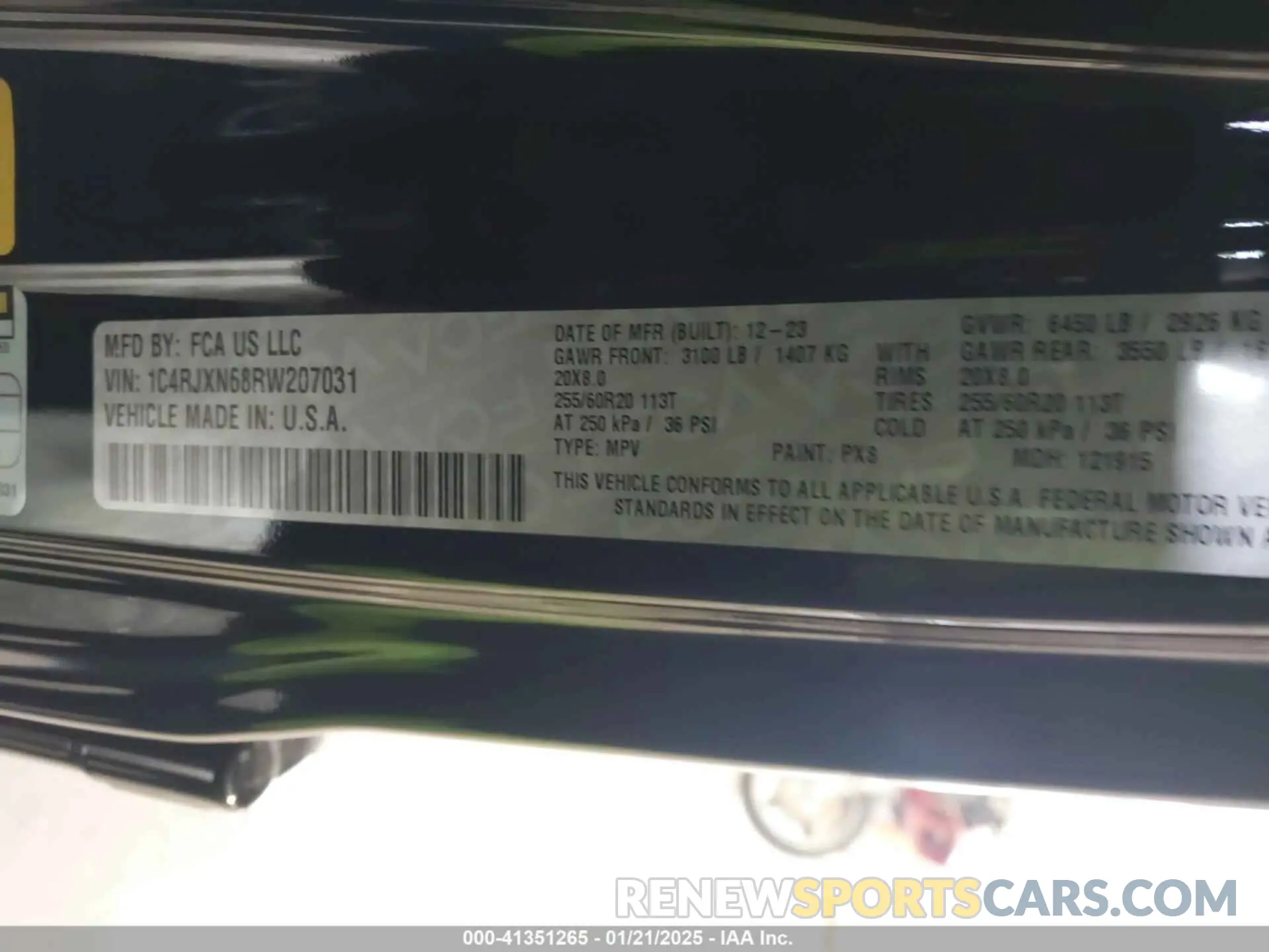 9 Photograph of a damaged car 1C4RJXN68RW207031 JEEP WRANGLER 4XE 2024