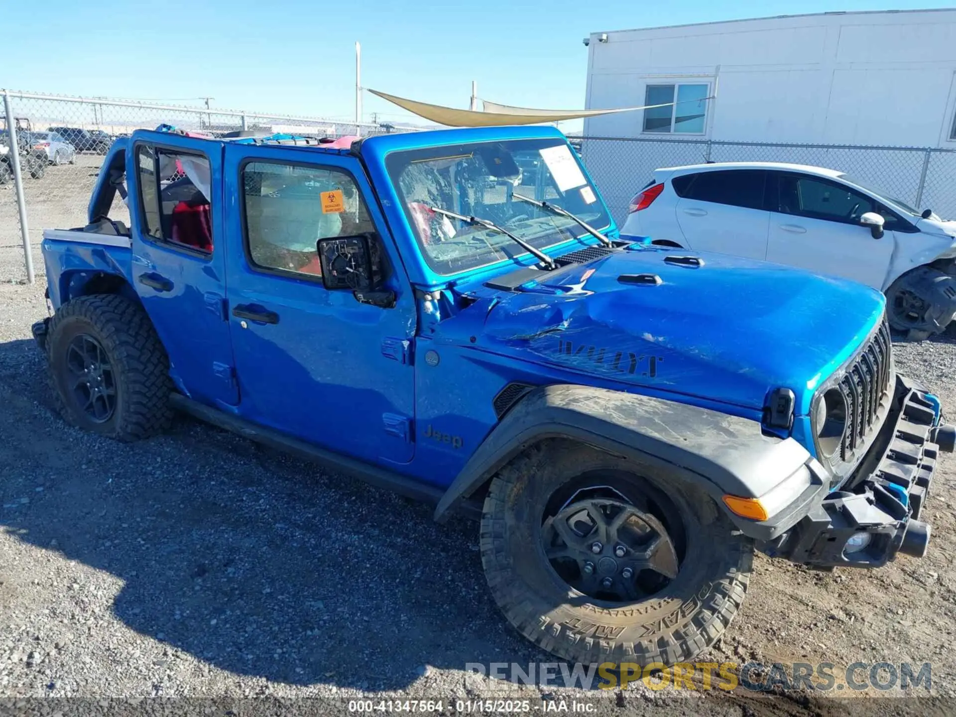 1 Фотография поврежденного автомобиля 1C4RJXN69RW257484 JEEP WRANGLER 4XE 2024