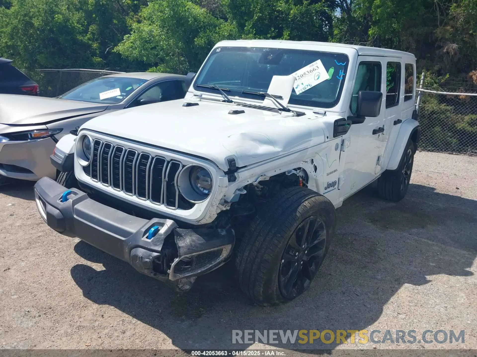 2 Photograph of a damaged car 1C4RJXP60RW292413 JEEP WRANGLER 4XE 2024