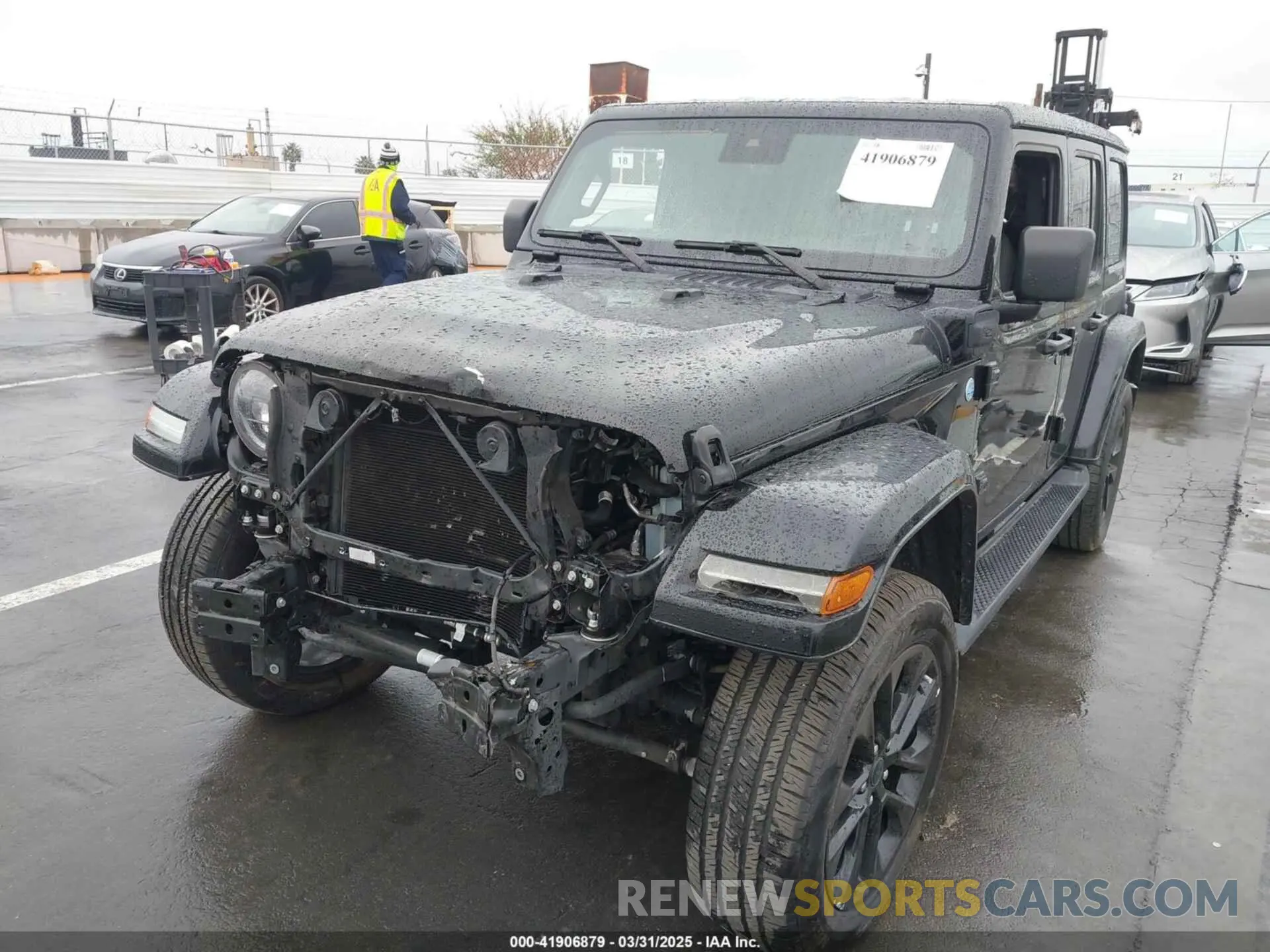 6 Фотография поврежденного автомобиля 1C4RJXP63RW148483 JEEP WRANGLER 4XE 2024