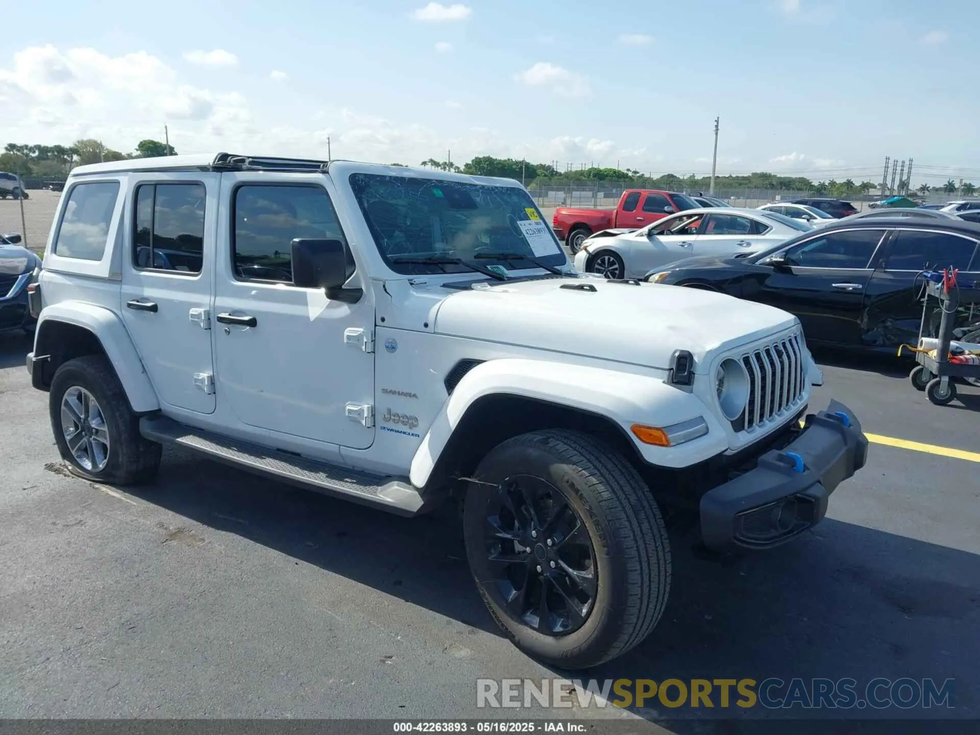 1 Photograph of a damaged car 1C4RJXP66RW188508 JEEP WRANGLER 4XE 2024