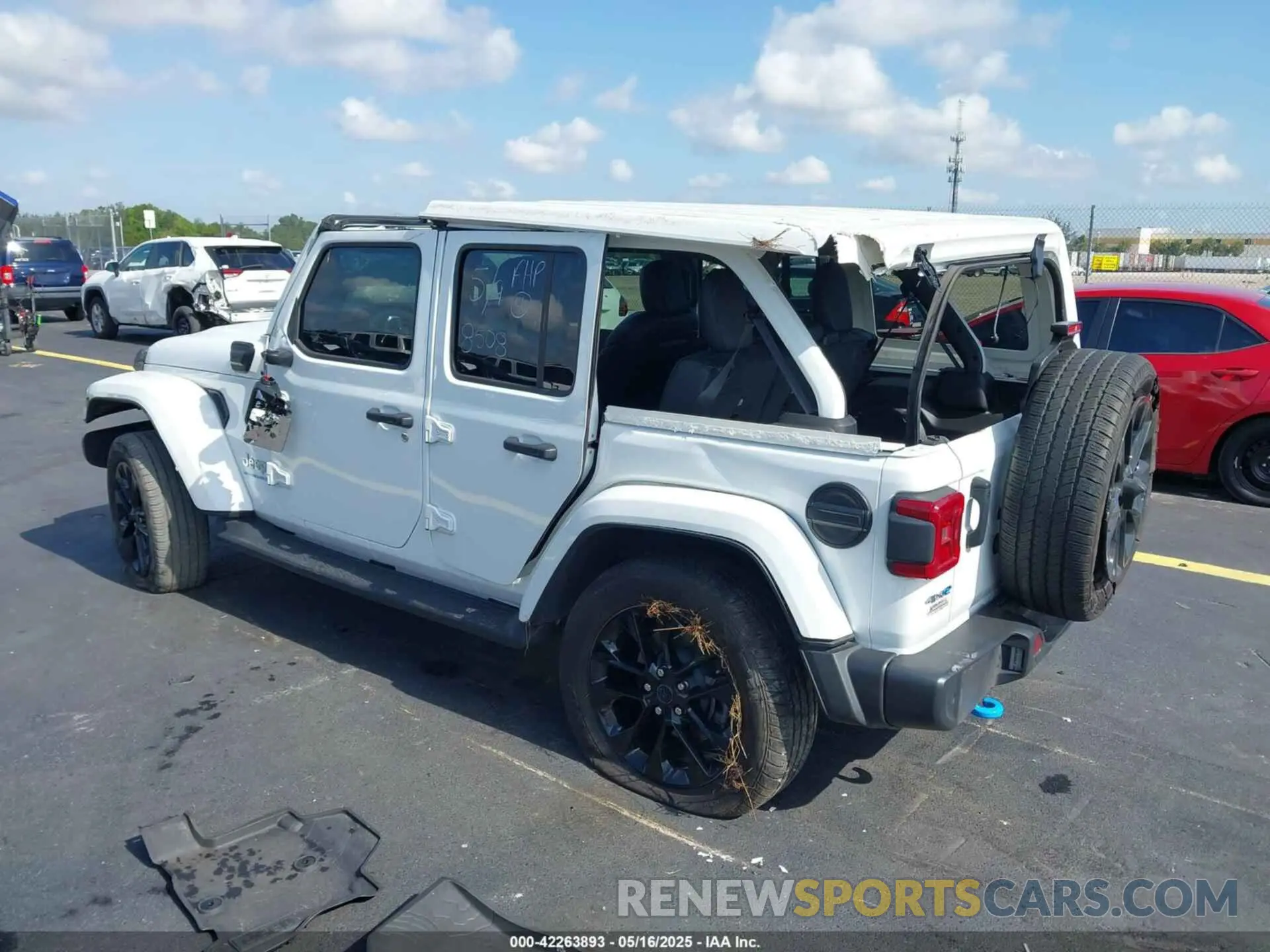 3 Photograph of a damaged car 1C4RJXP66RW188508 JEEP WRANGLER 4XE 2024