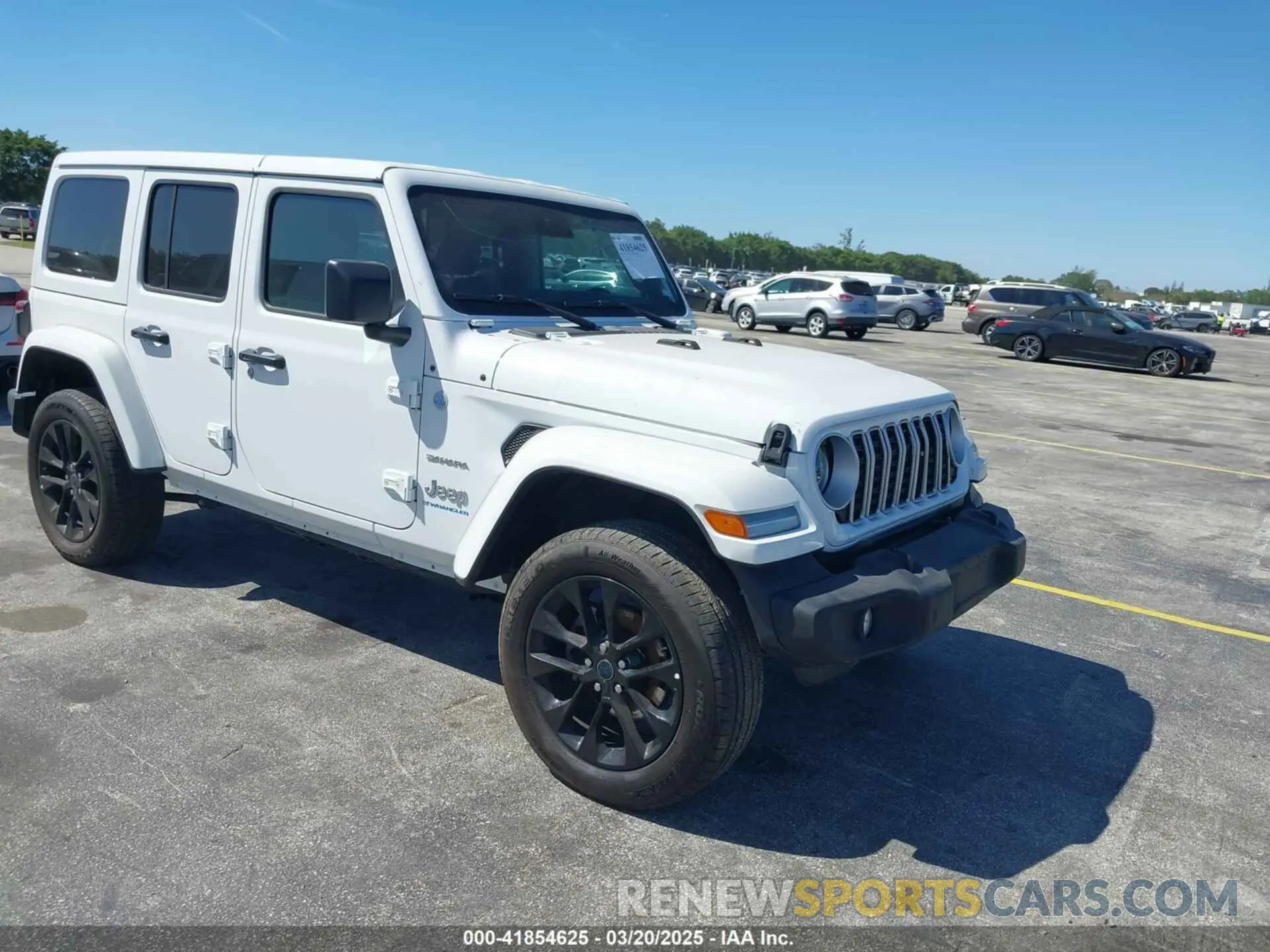 1 Photograph of a damaged car 1C4RJXP66RW225900 JEEP WRANGLER 4XE 2024