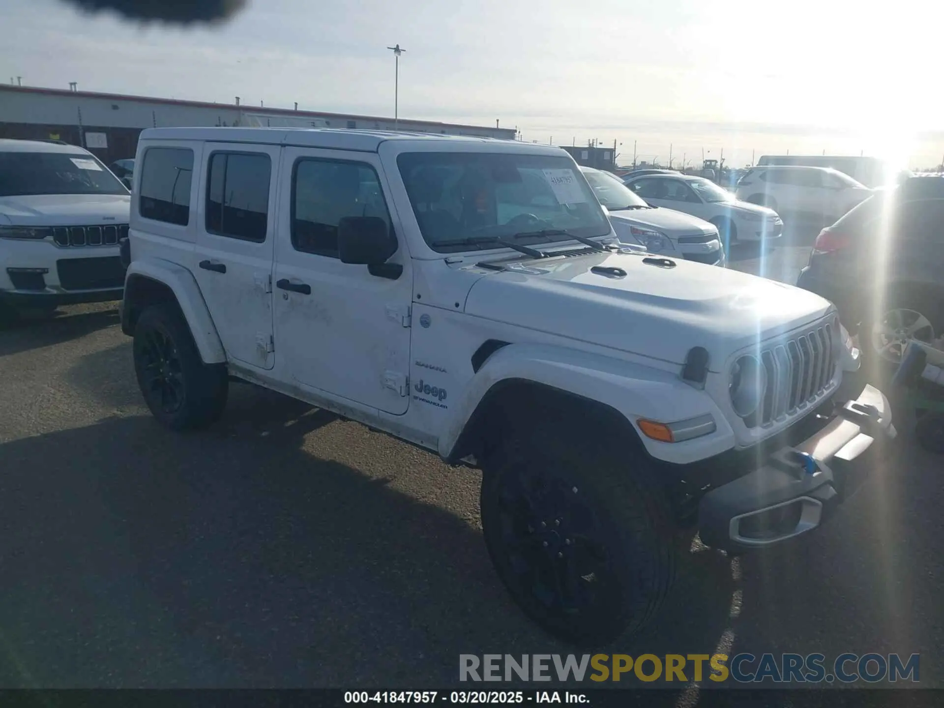 1 Photograph of a damaged car 1C4RJXP66RW271033 JEEP WRANGLER 4XE 2024