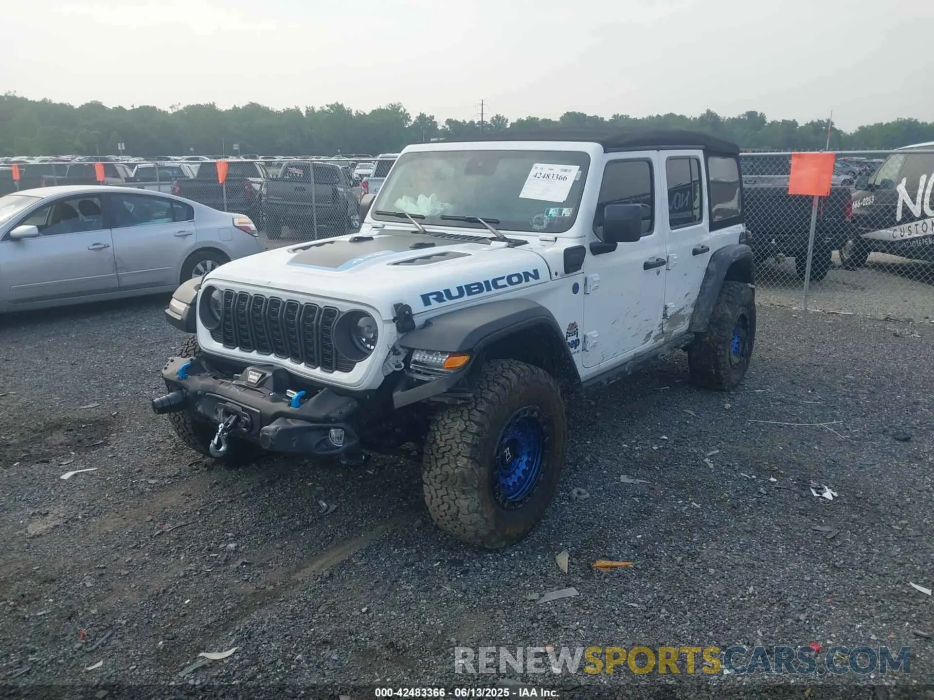 2 Photograph of a damaged car 1C4RJXR60RW187965 JEEP WRANGLER 4XE 2024