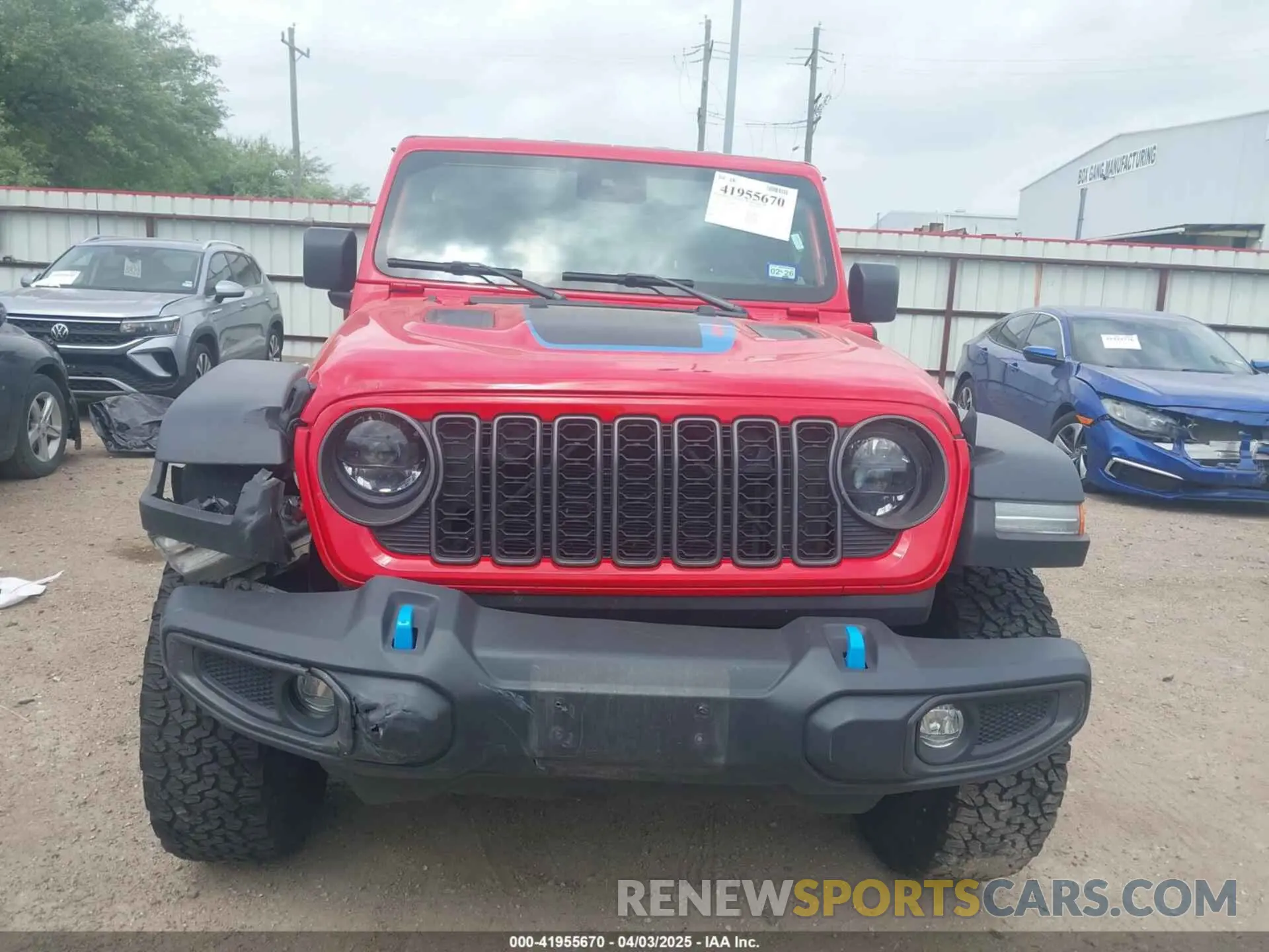 11 Photograph of a damaged car 1C4RJXR64RW269293 JEEP WRANGLER 4XE 2024