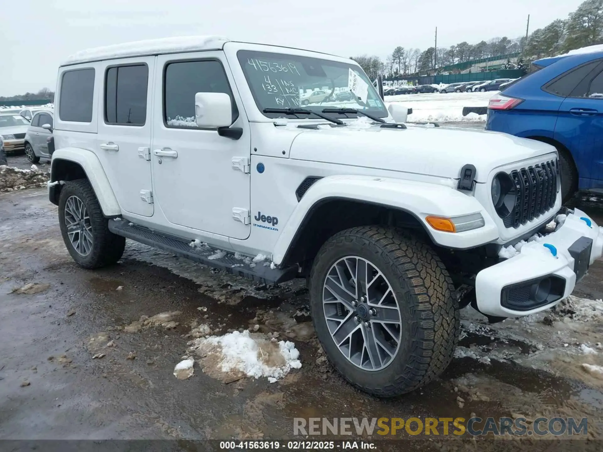1 Photograph of a damaged car 1C4RJXU66RW174919 JEEP WRANGLER 4XE 2024