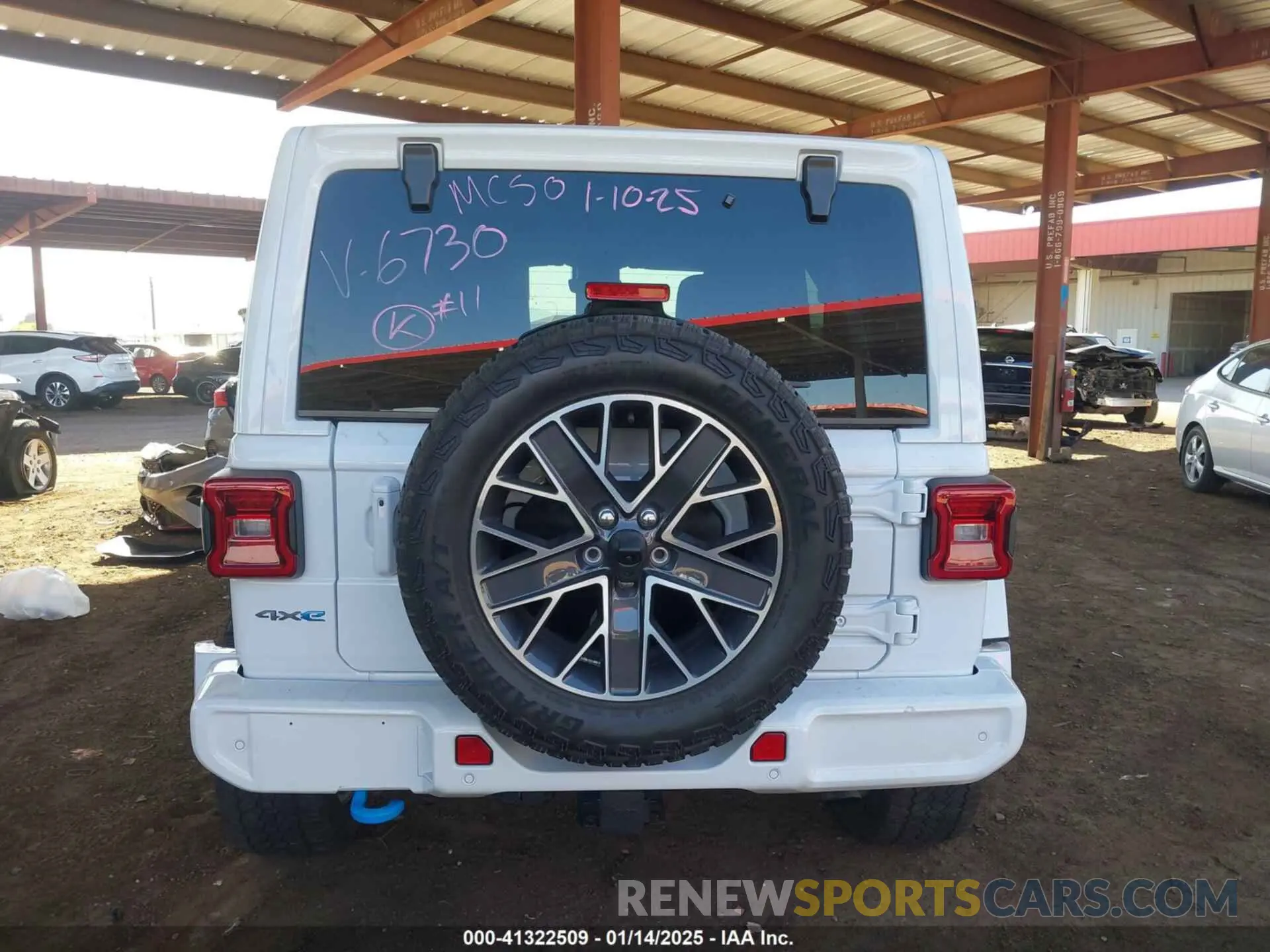 17 Photograph of a damaged car 1C4RJXU67RW316730 JEEP WRANGLER 4XE 2024