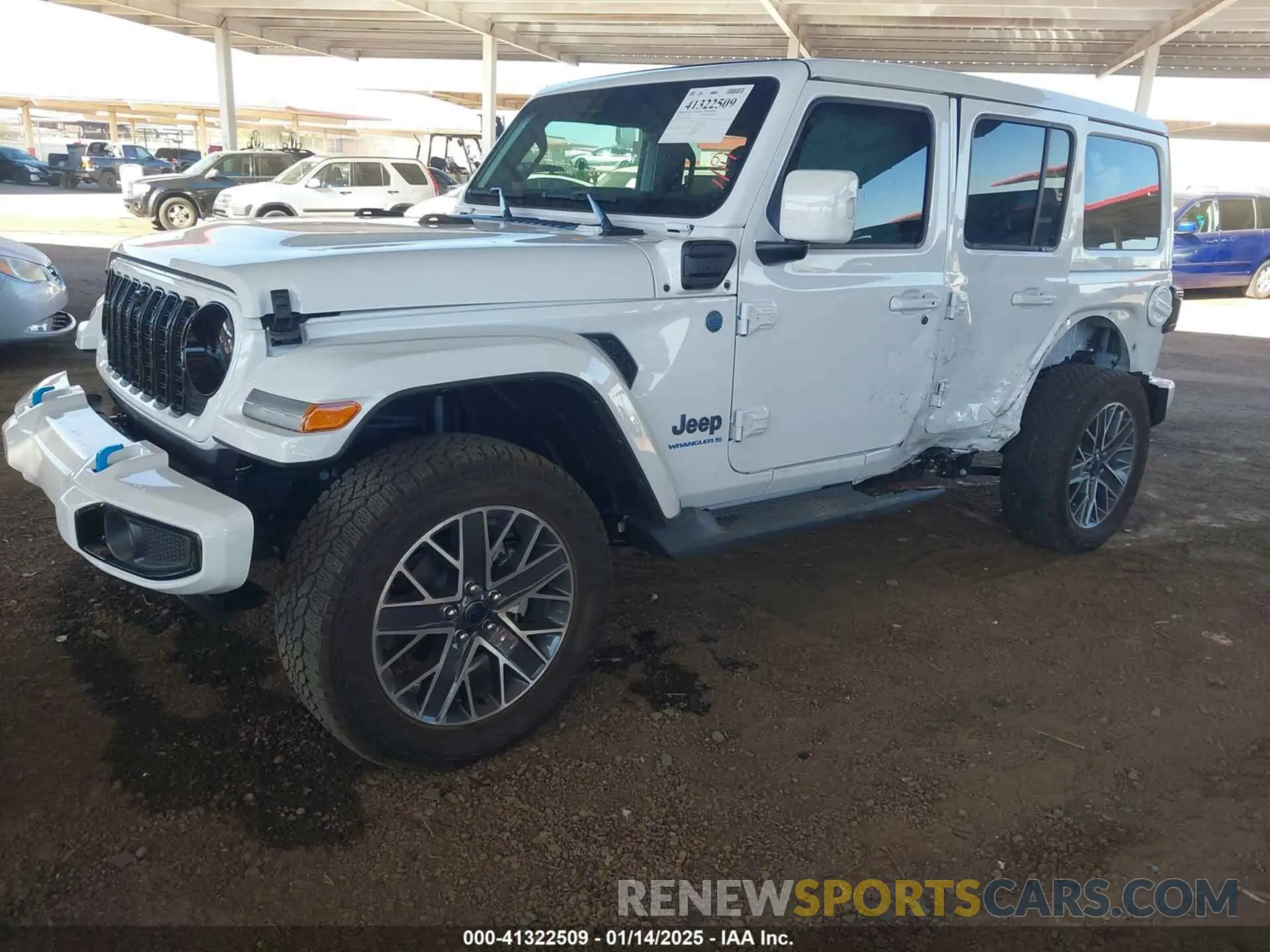 2 Photograph of a damaged car 1C4RJXU67RW316730 JEEP WRANGLER 4XE 2024