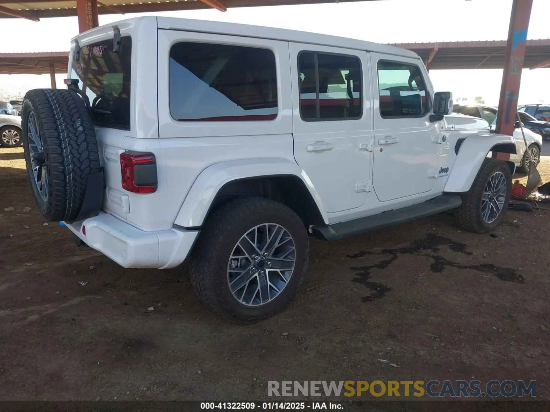 4 Photograph of a damaged car 1C4RJXU67RW316730 JEEP WRANGLER 4XE 2024