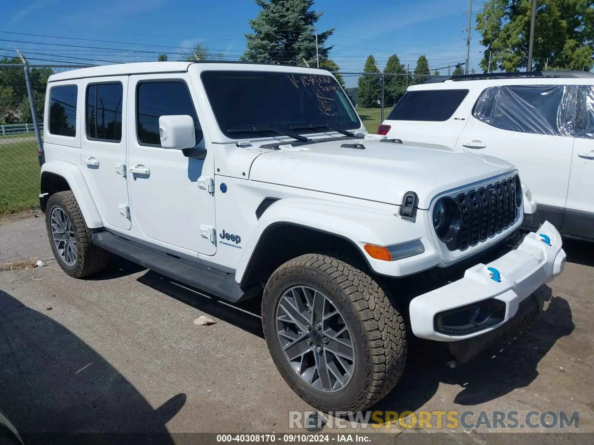 1 Фотография поврежденного автомобиля 1C4RJXU69RW190368 JEEP WRANGLER 4XE 2024