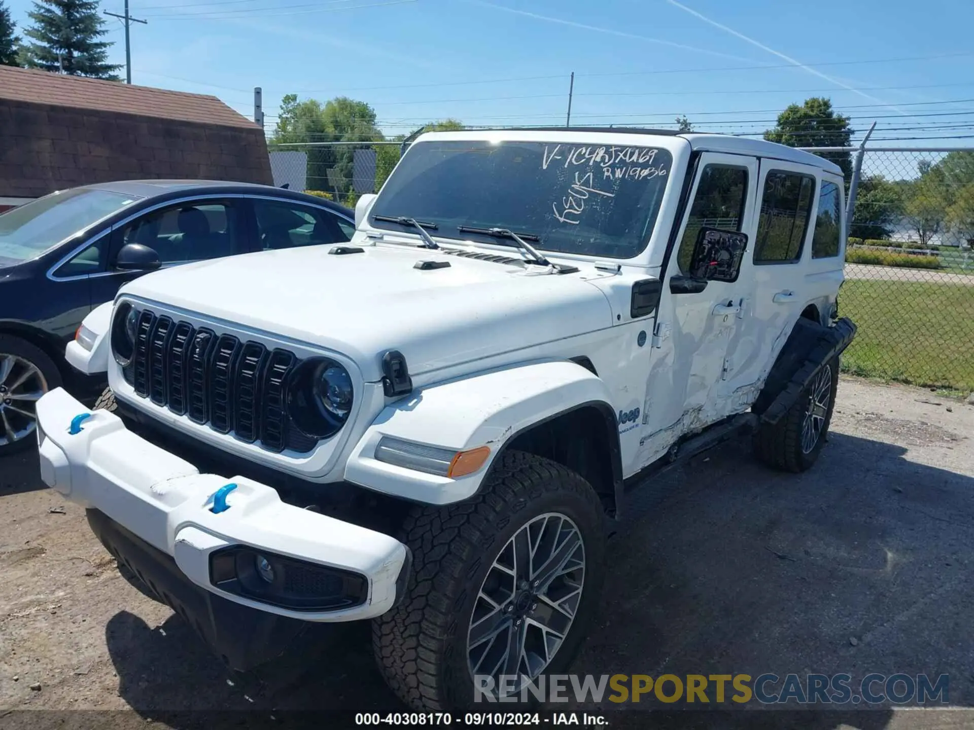 2 Фотография поврежденного автомобиля 1C4RJXU69RW190368 JEEP WRANGLER 4XE 2024