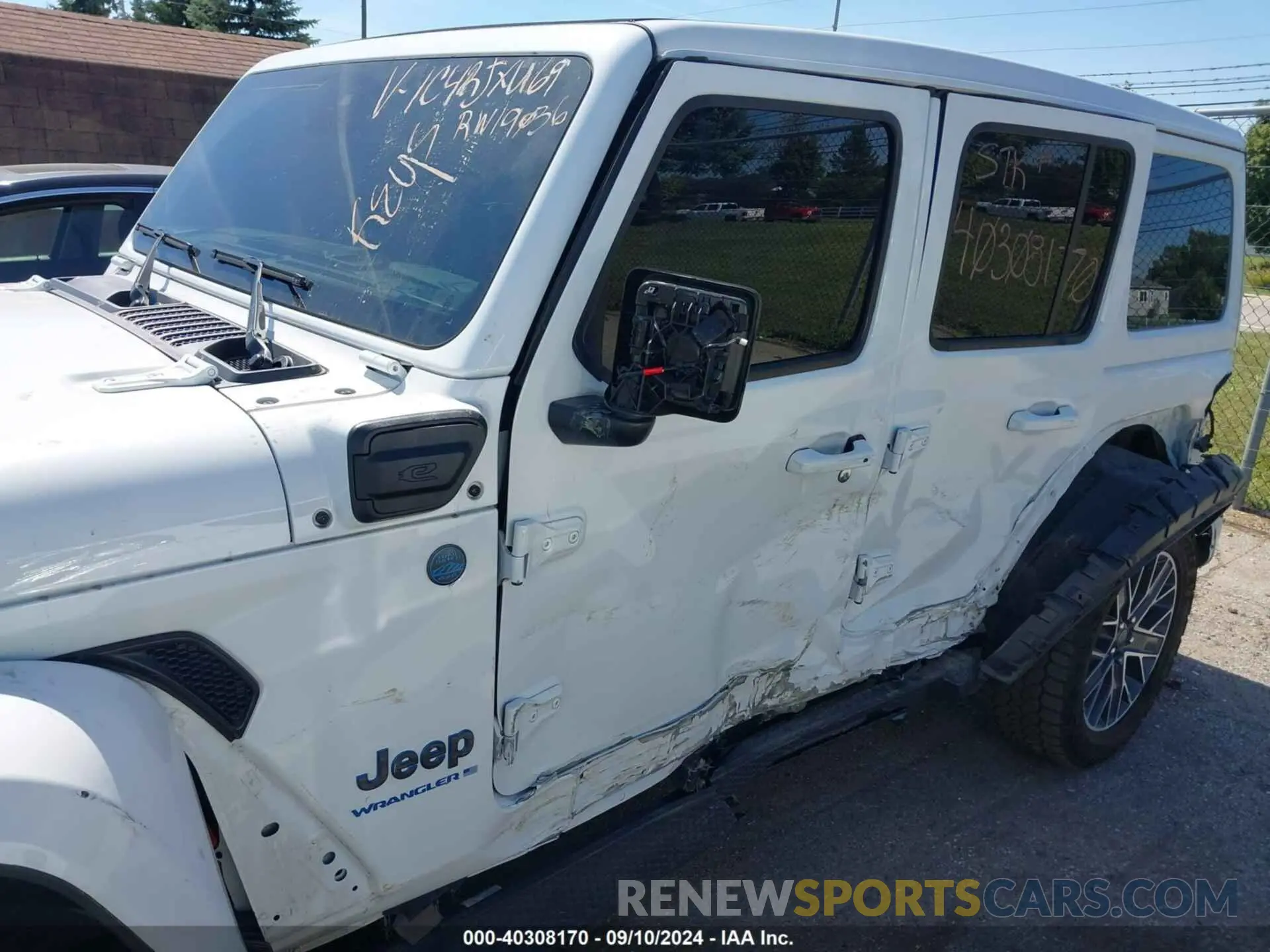 6 Фотография поврежденного автомобиля 1C4RJXU69RW190368 JEEP WRANGLER 4XE 2024