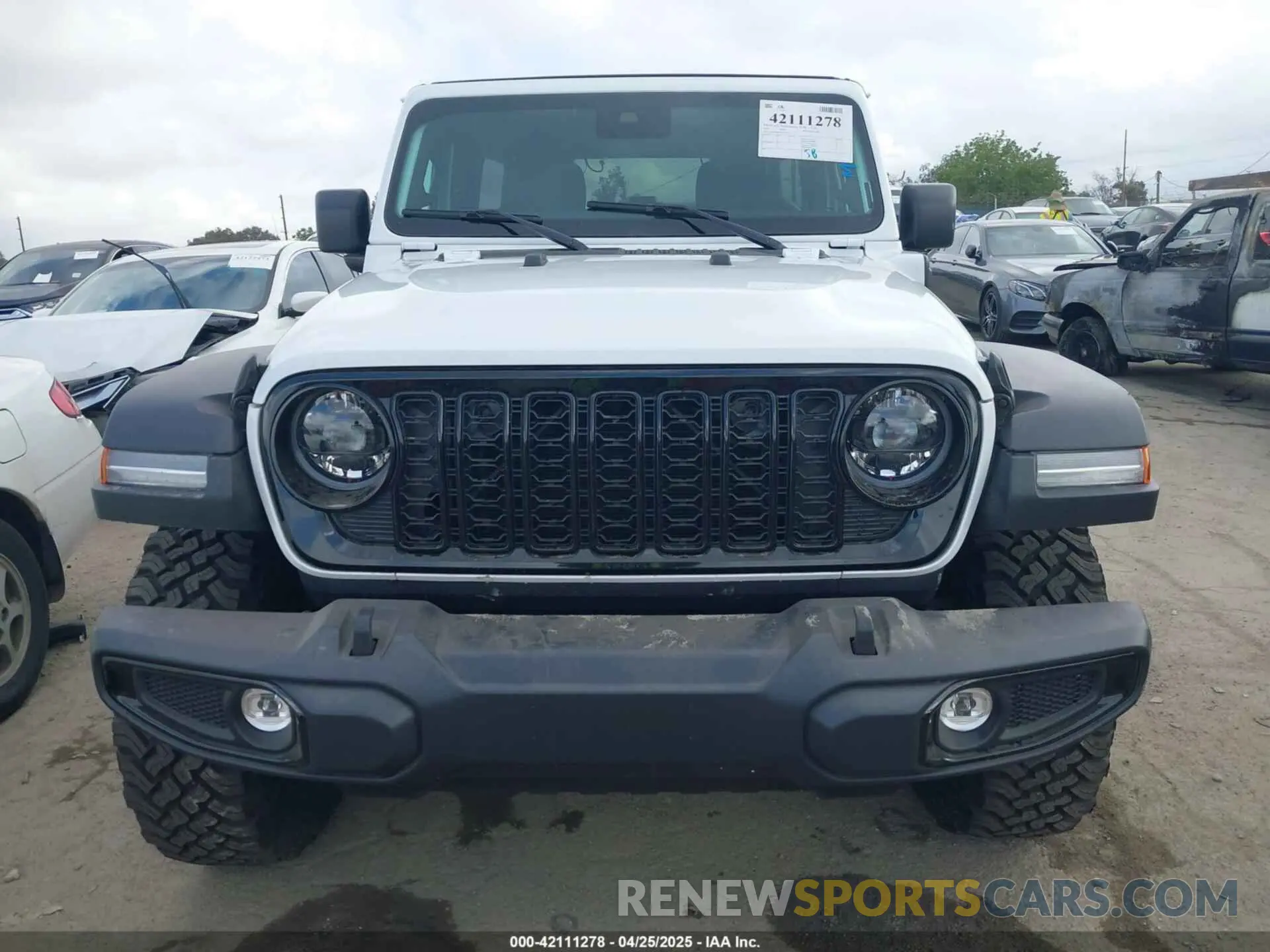 12 Photograph of a damaged car 1C4RJXN66SW519807 JEEP WRANGLER 4XE 2025