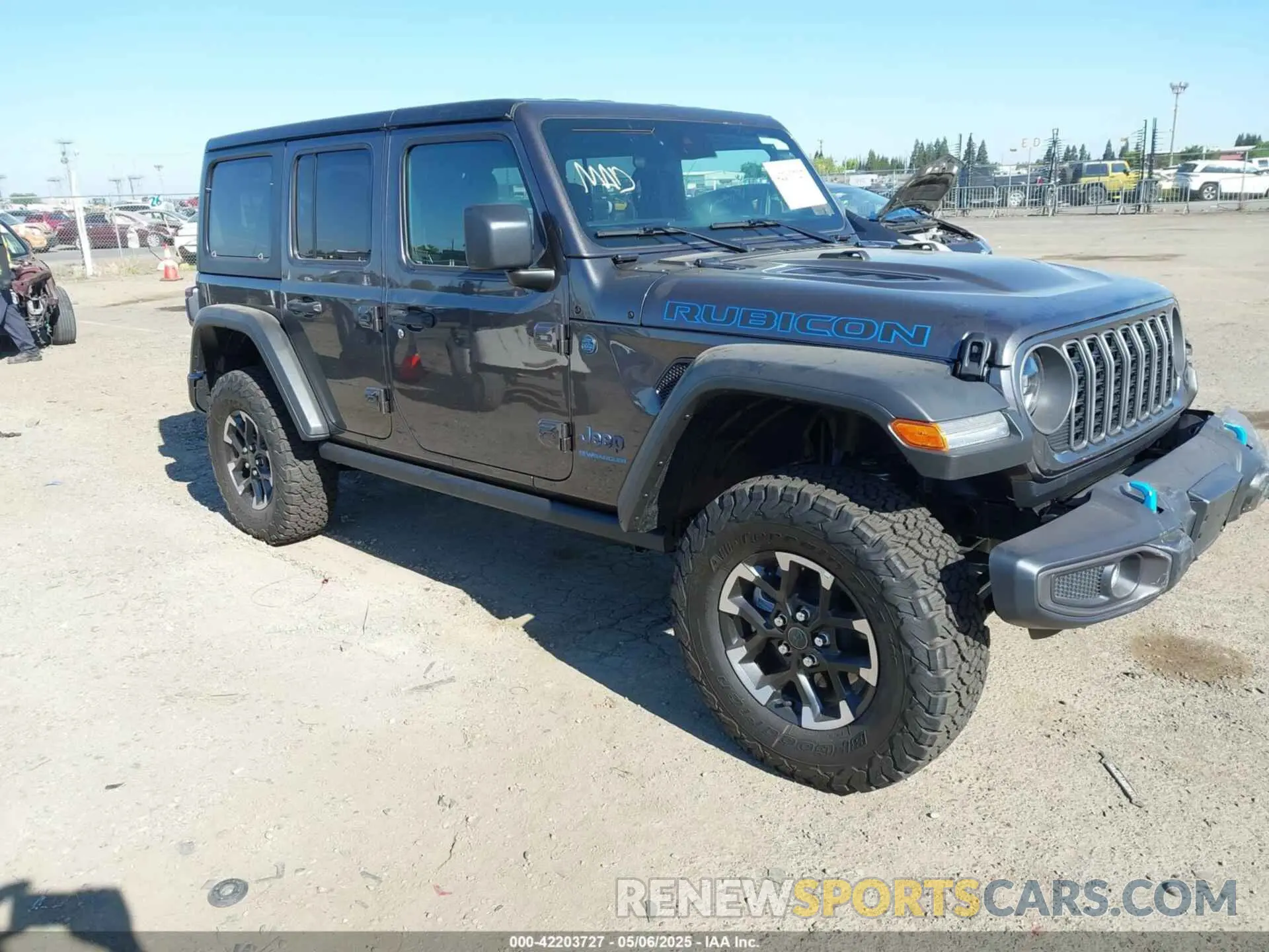 1 Photograph of a damaged car 1C4RJXR63SW572071 JEEP WRANGLER 4XE 2025