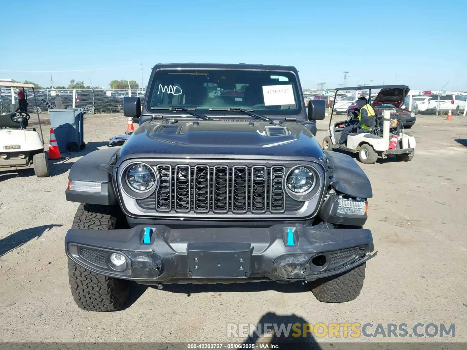 12 Photograph of a damaged car 1C4RJXR63SW572071 JEEP WRANGLER 4XE 2025