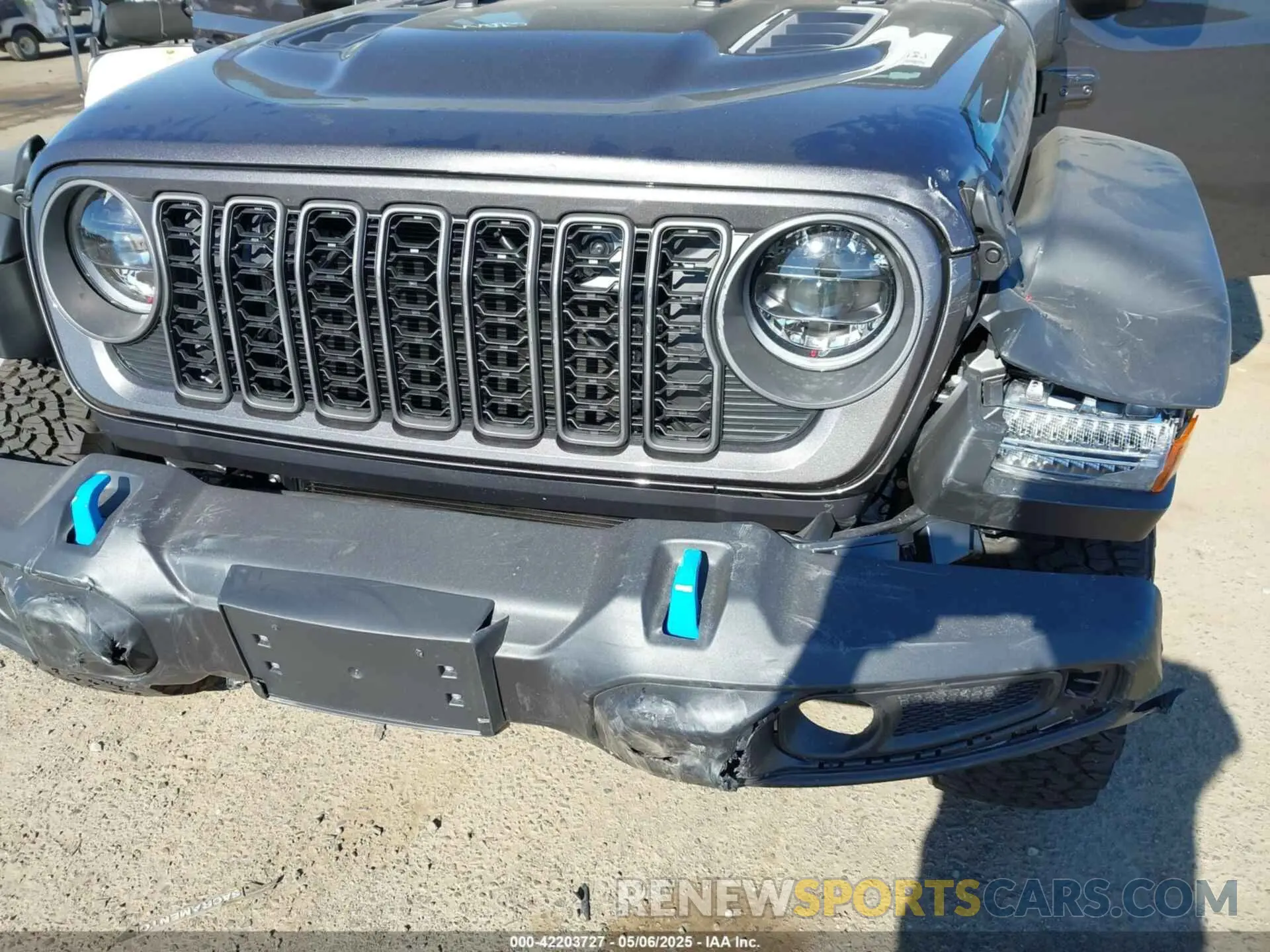 6 Photograph of a damaged car 1C4RJXR63SW572071 JEEP WRANGLER 4XE 2025