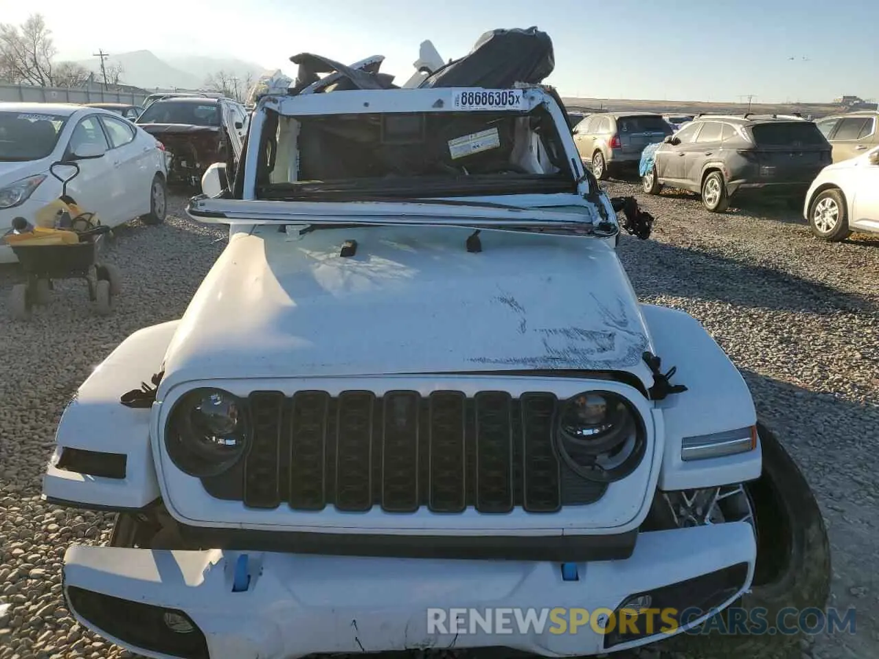 5 Photograph of a damaged car 1C4RJXU6XRW232904 JEEP WRANGLER H 2024