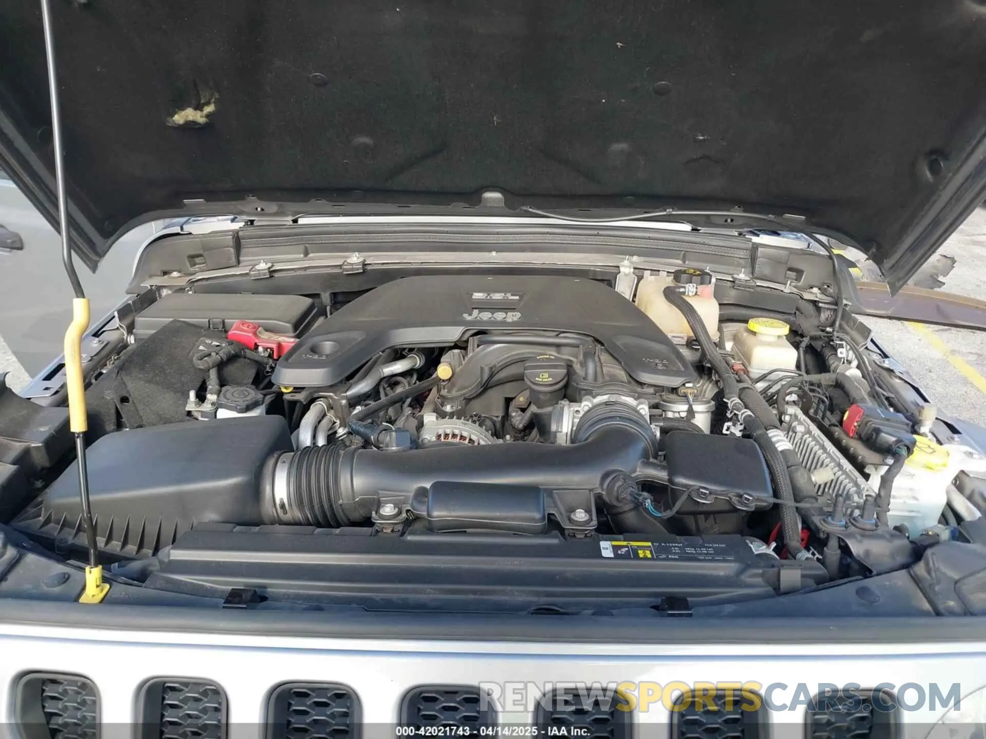 10 Photograph of a damaged car 1C4HJXDG0KW509912 JEEP WRANGLER UNLIMITED 2019