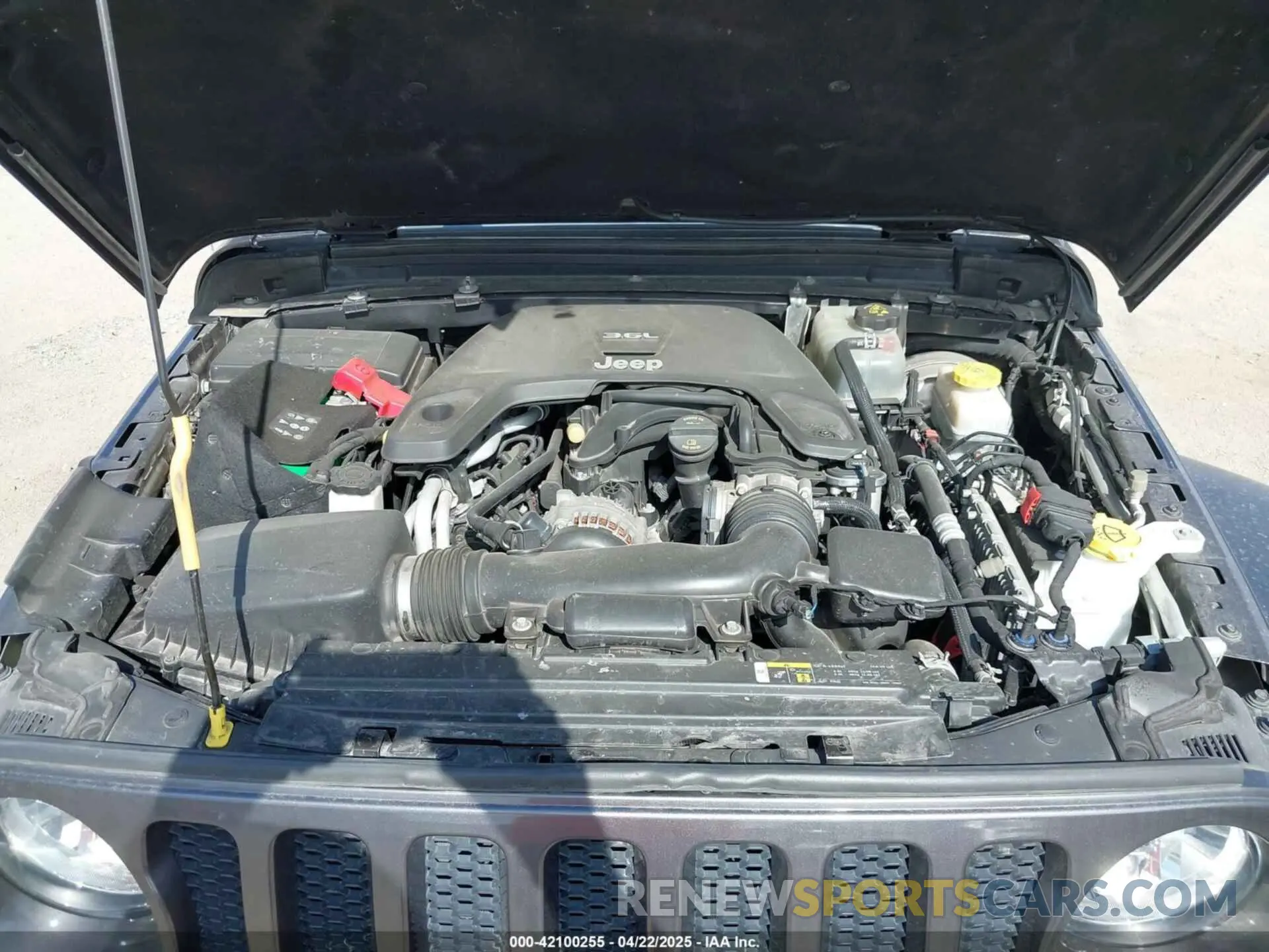 10 Photograph of a damaged car 1C4HJXDG0KW541940 JEEP WRANGLER UNLIMITED 2019