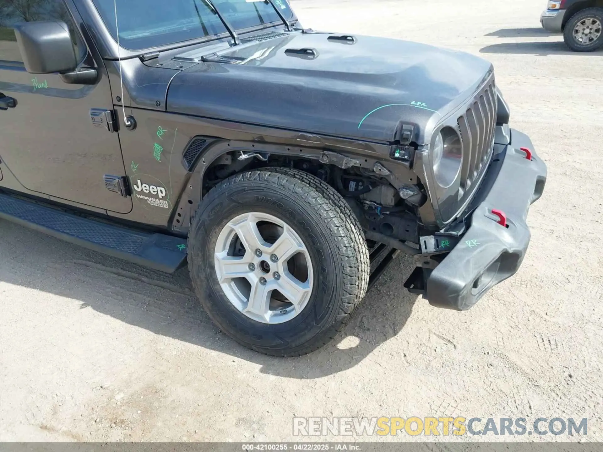6 Photograph of a damaged car 1C4HJXDG0KW541940 JEEP WRANGLER UNLIMITED 2019