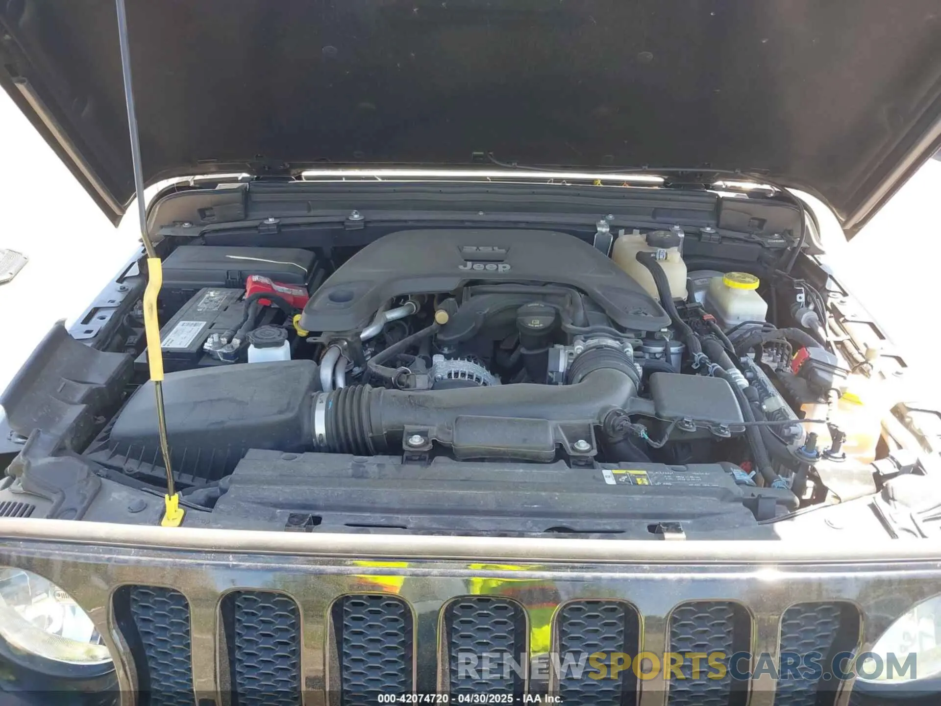 10 Photograph of a damaged car 1C4HJXDG1KW530168 JEEP WRANGLER UNLIMITED 2019