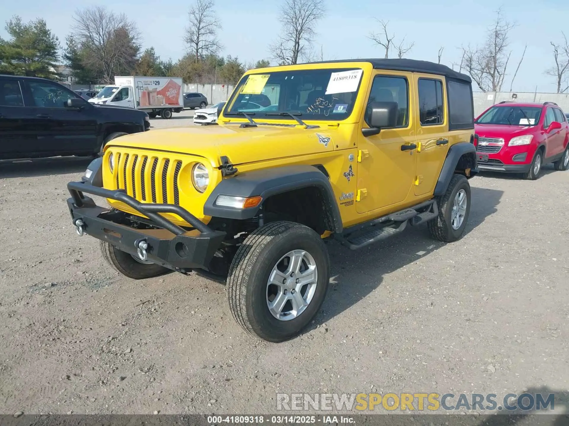 2 Фотография поврежденного автомобиля 1C4HJXDG4KW579364 JEEP WRANGLER UNLIMITED 2019