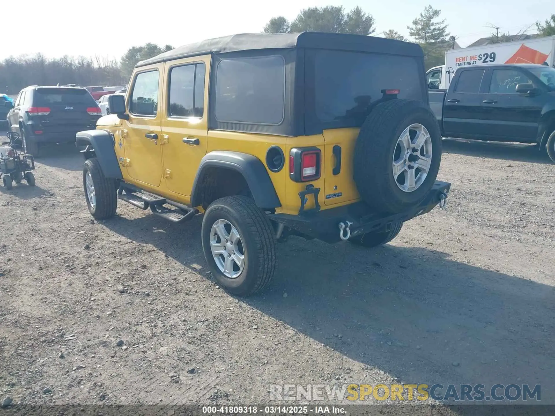 3 Фотография поврежденного автомобиля 1C4HJXDG4KW579364 JEEP WRANGLER UNLIMITED 2019