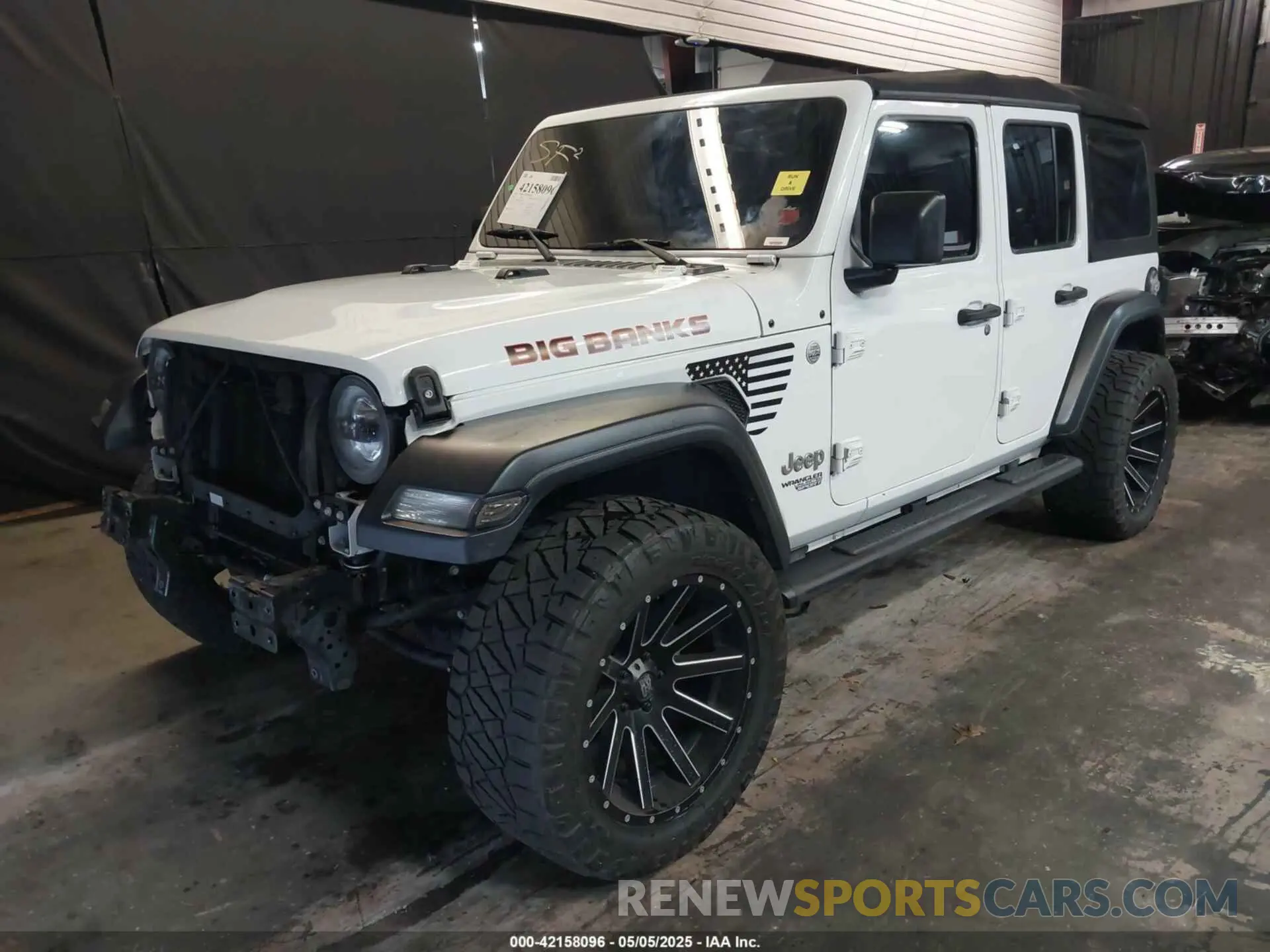 2 Фотография поврежденного автомобиля 1C4HJXDG4KW639403 JEEP WRANGLER UNLIMITED 2019
