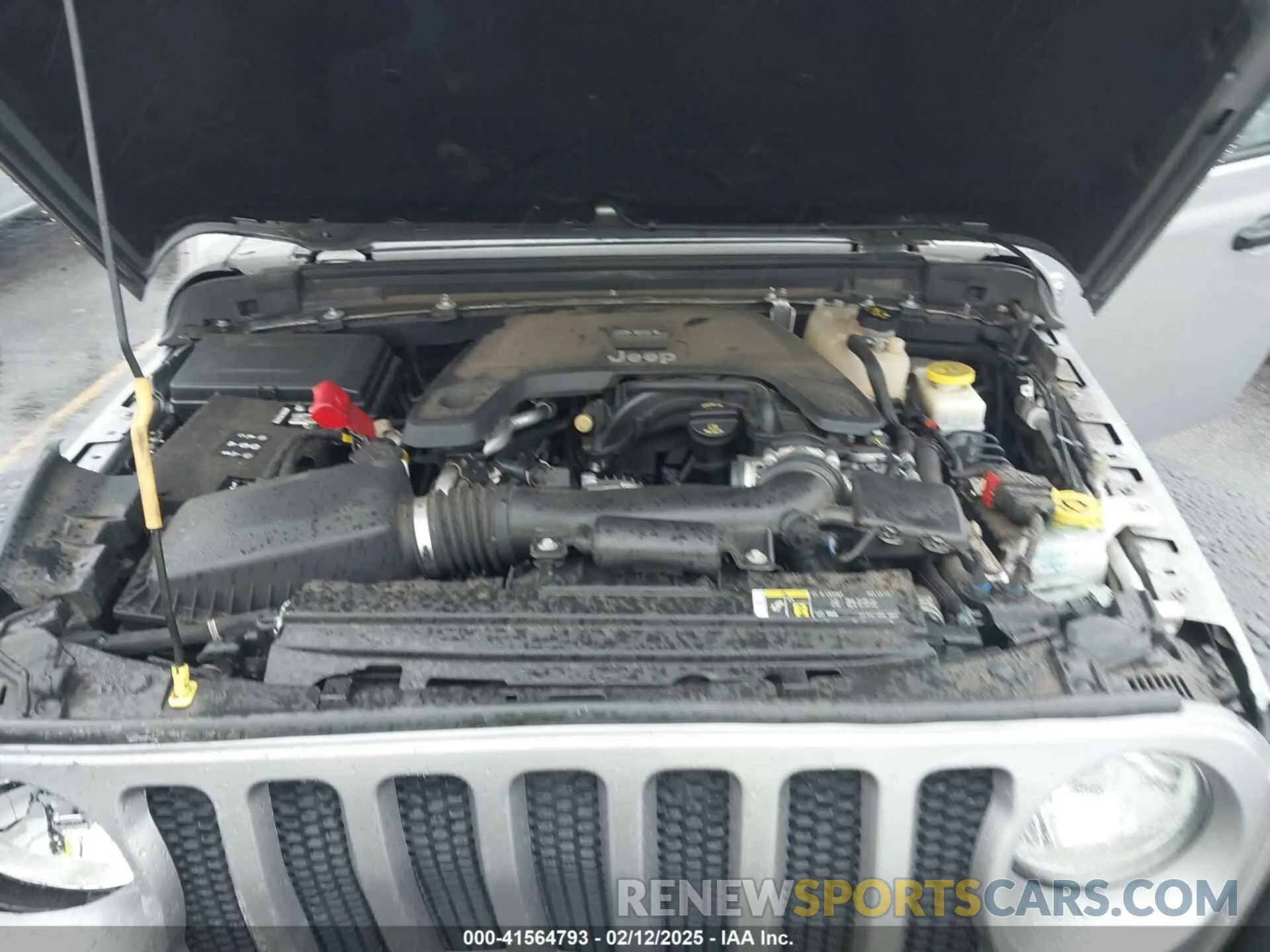 10 Photograph of a damaged car 1C4HJXDG7KW558525 JEEP WRANGLER UNLIMITED 2019