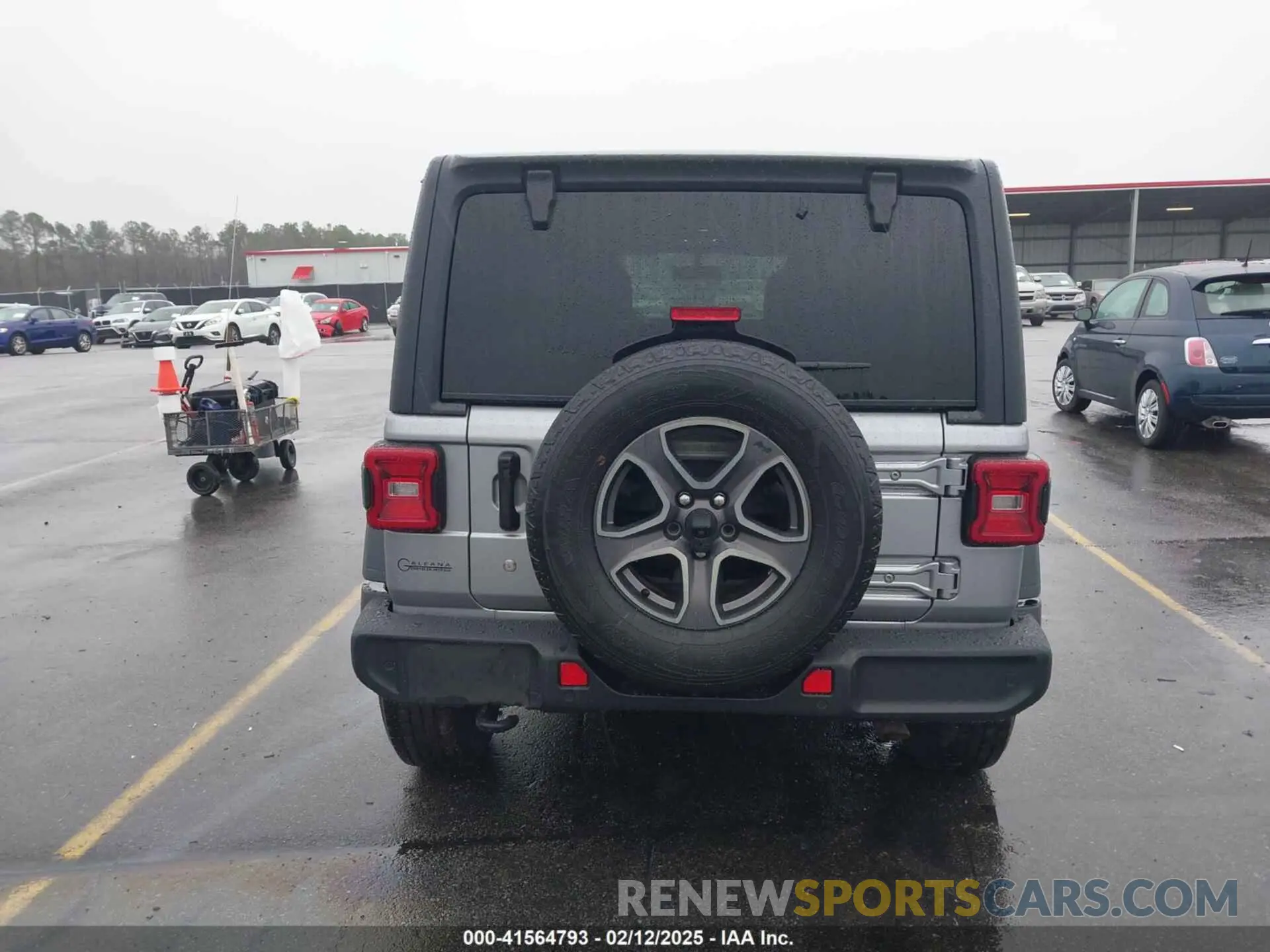 16 Photograph of a damaged car 1C4HJXDG7KW558525 JEEP WRANGLER UNLIMITED 2019