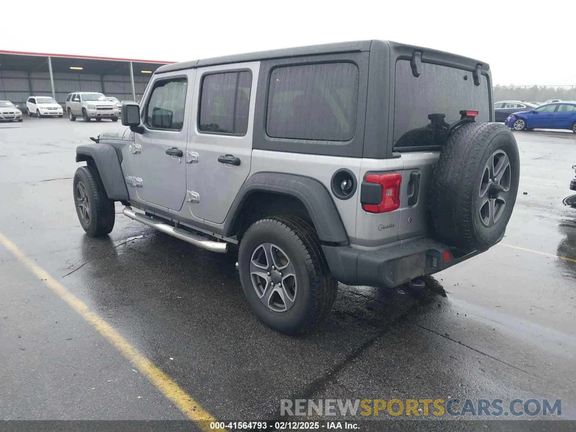 3 Photograph of a damaged car 1C4HJXDG7KW558525 JEEP WRANGLER UNLIMITED 2019