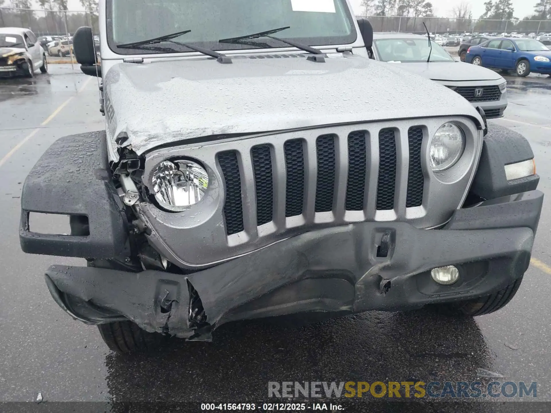 6 Photograph of a damaged car 1C4HJXDG7KW558525 JEEP WRANGLER UNLIMITED 2019