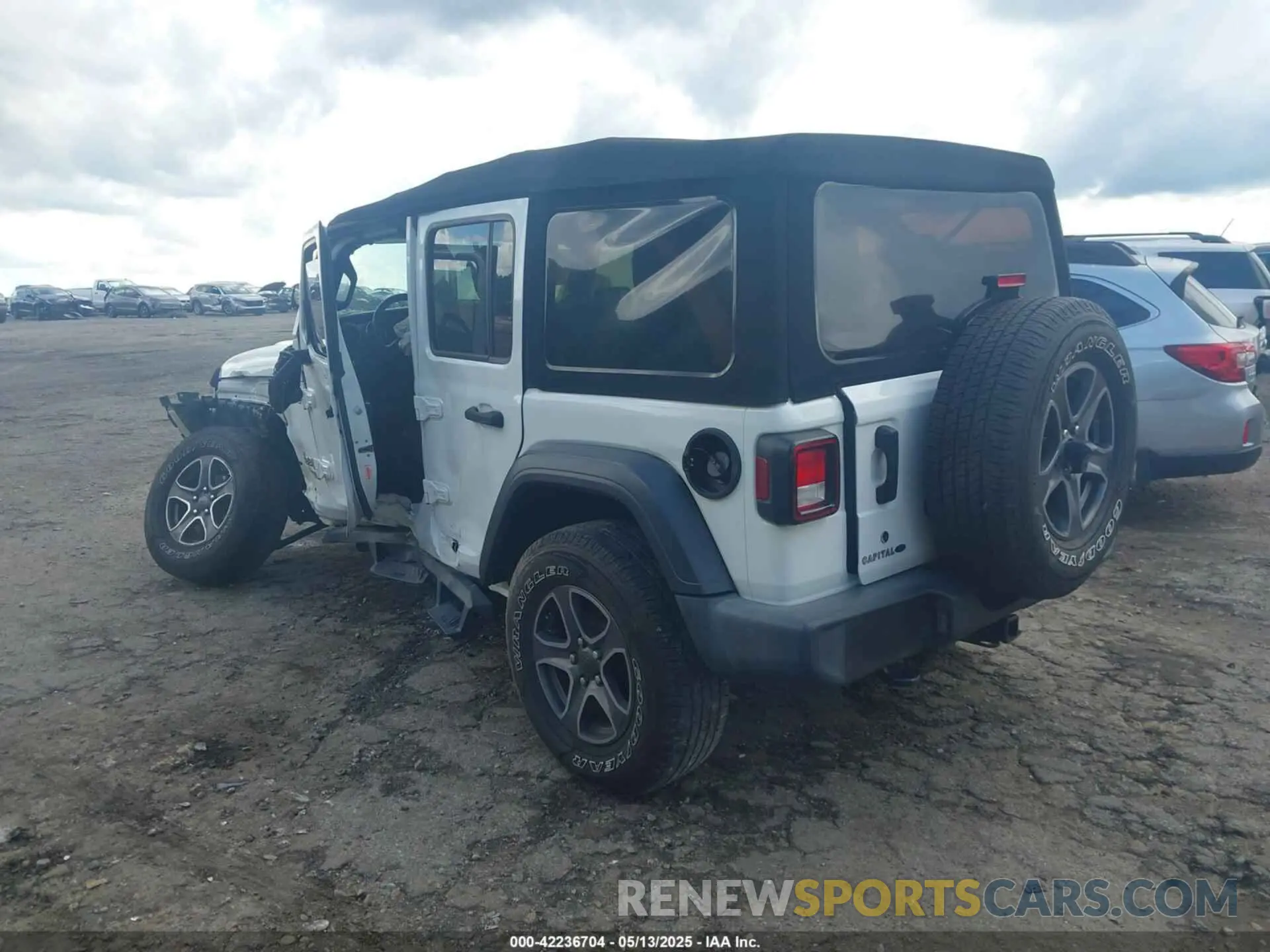 3 Фотография поврежденного автомобиля 1C4HJXDG7KW597096 JEEP WRANGLER UNLIMITED 2019