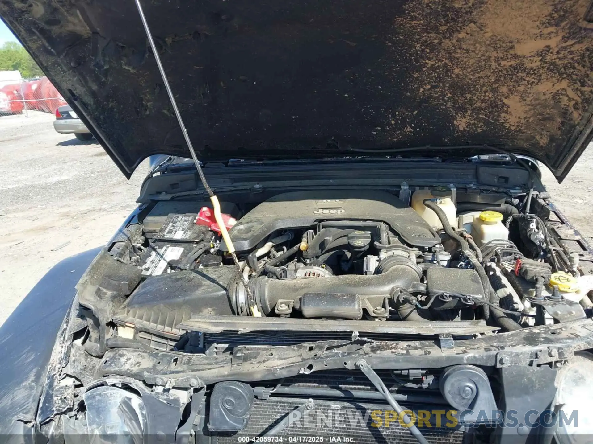 10 Photograph of a damaged car 1C4HJXDG7KW671598 JEEP WRANGLER UNLIMITED 2019